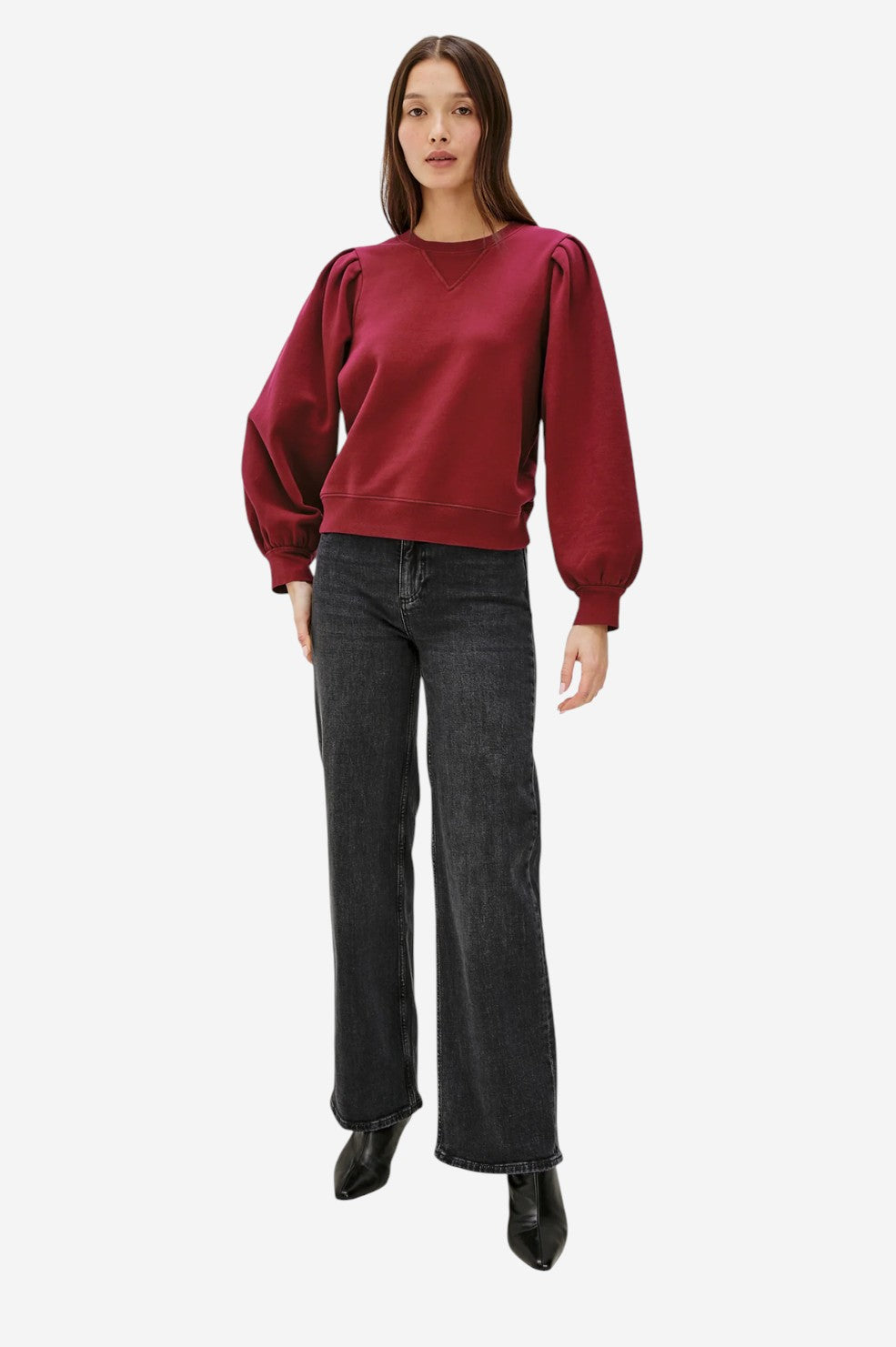 Tiffany Sweatshirt - Merlot