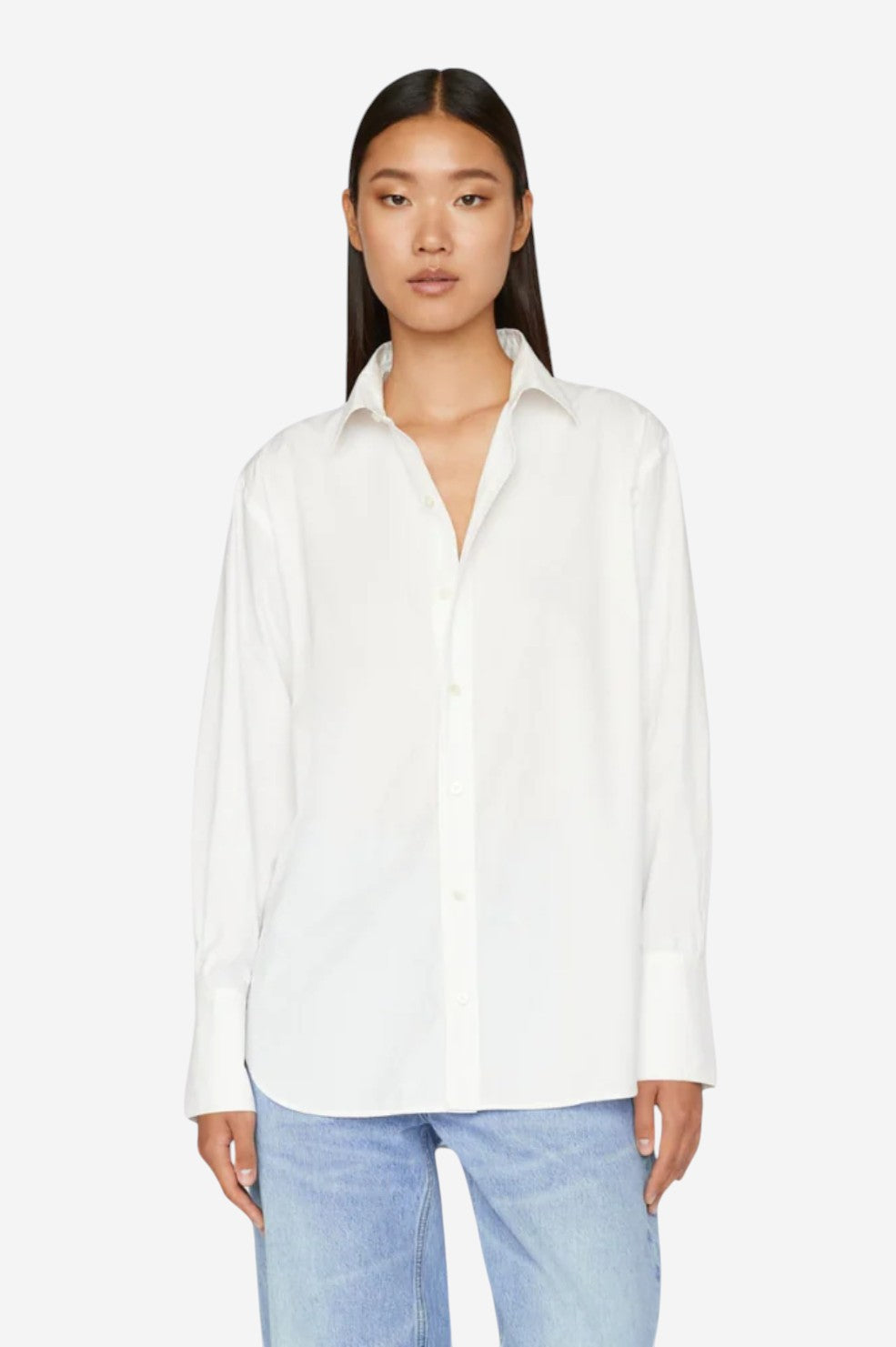 The Oversized Shirt - Blanc