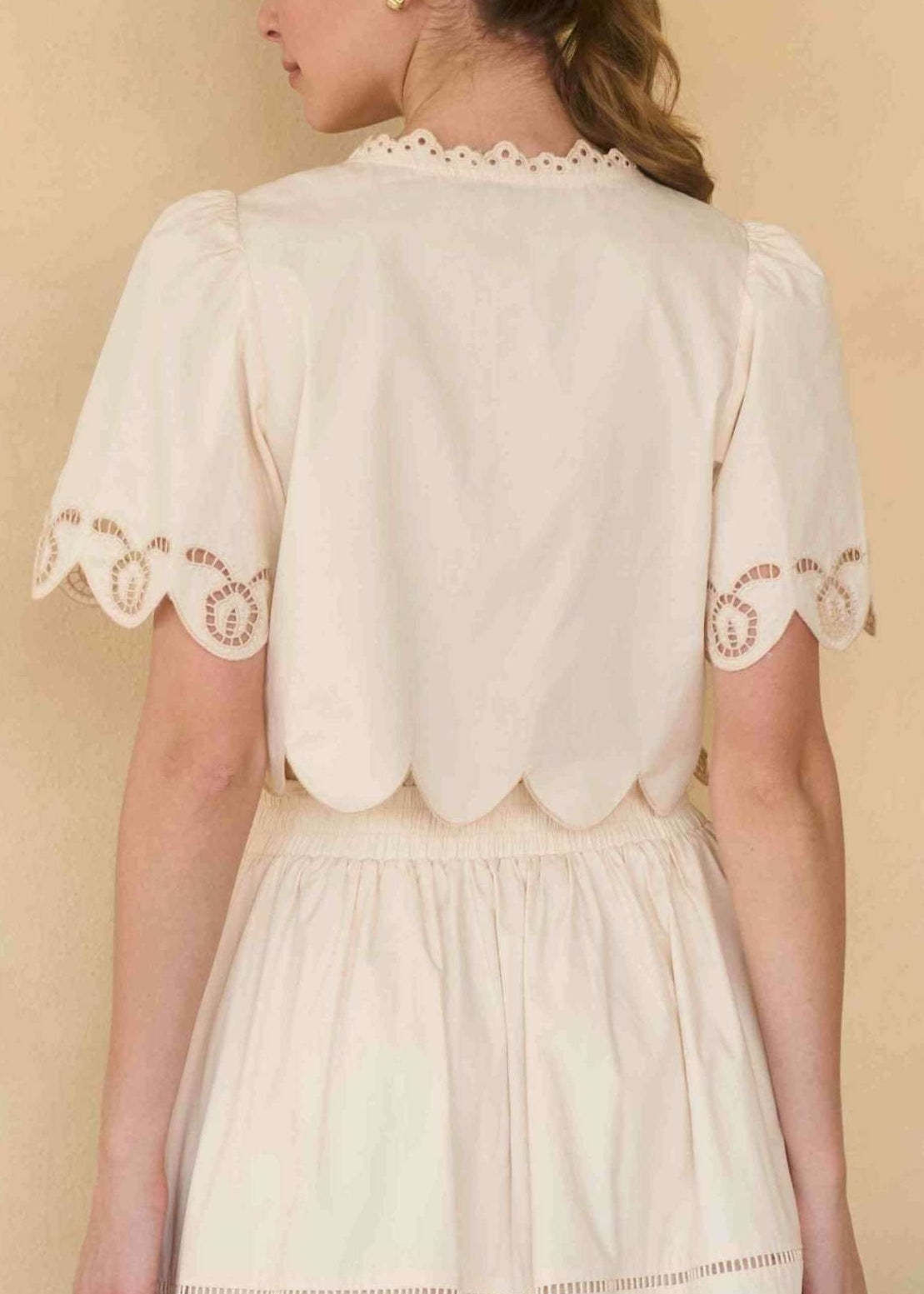 JULIE FRONT TIE TOP