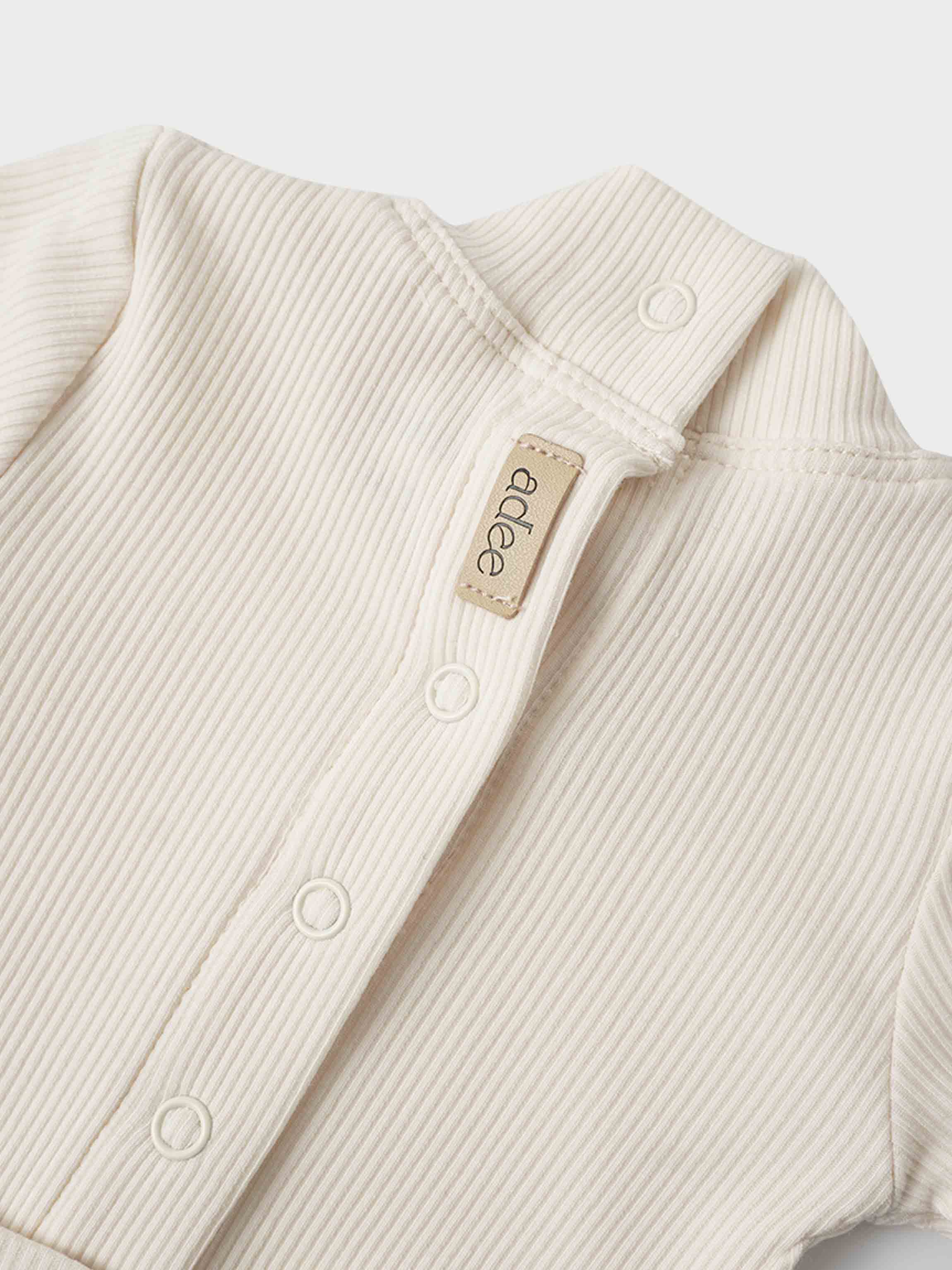 Mock Neck Stretchy - Ivory