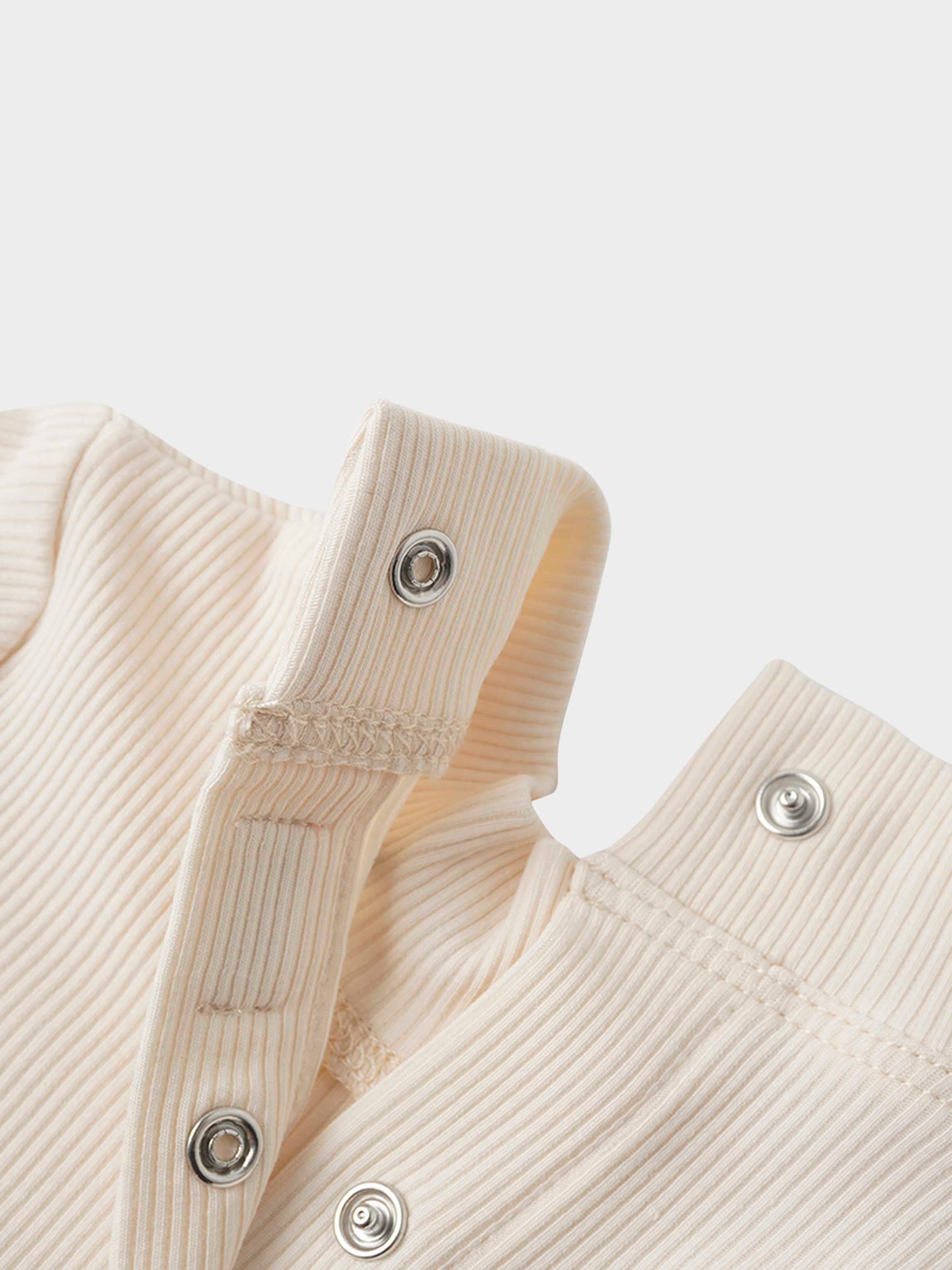 Mock Neck Stretchy - Ivory