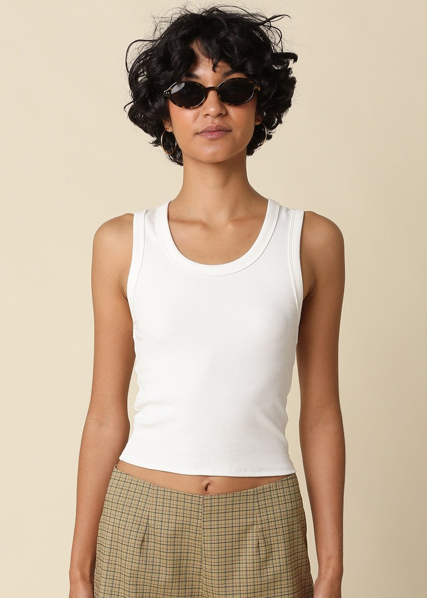 JANE CROPPED TANK TOP