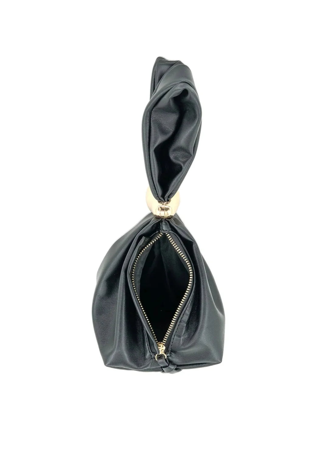 GABRIELA LEATHER WRISTLET HANDBAG