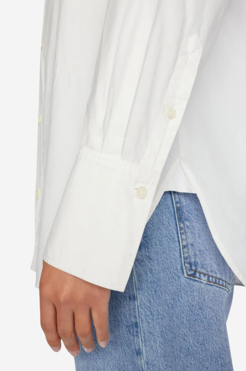 The Oversized Shirt - Blanc