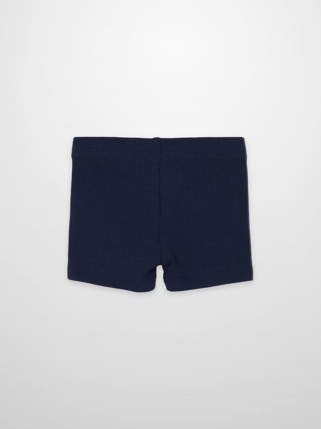 Biker Shorts Thin Ribbed- Navy