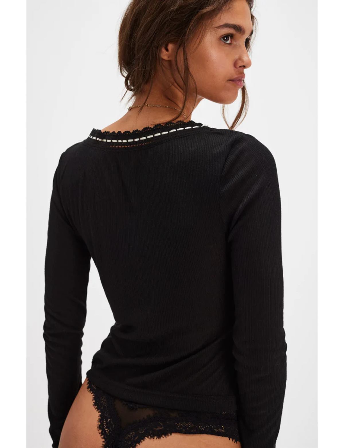 Only You Long Sleeve, Black