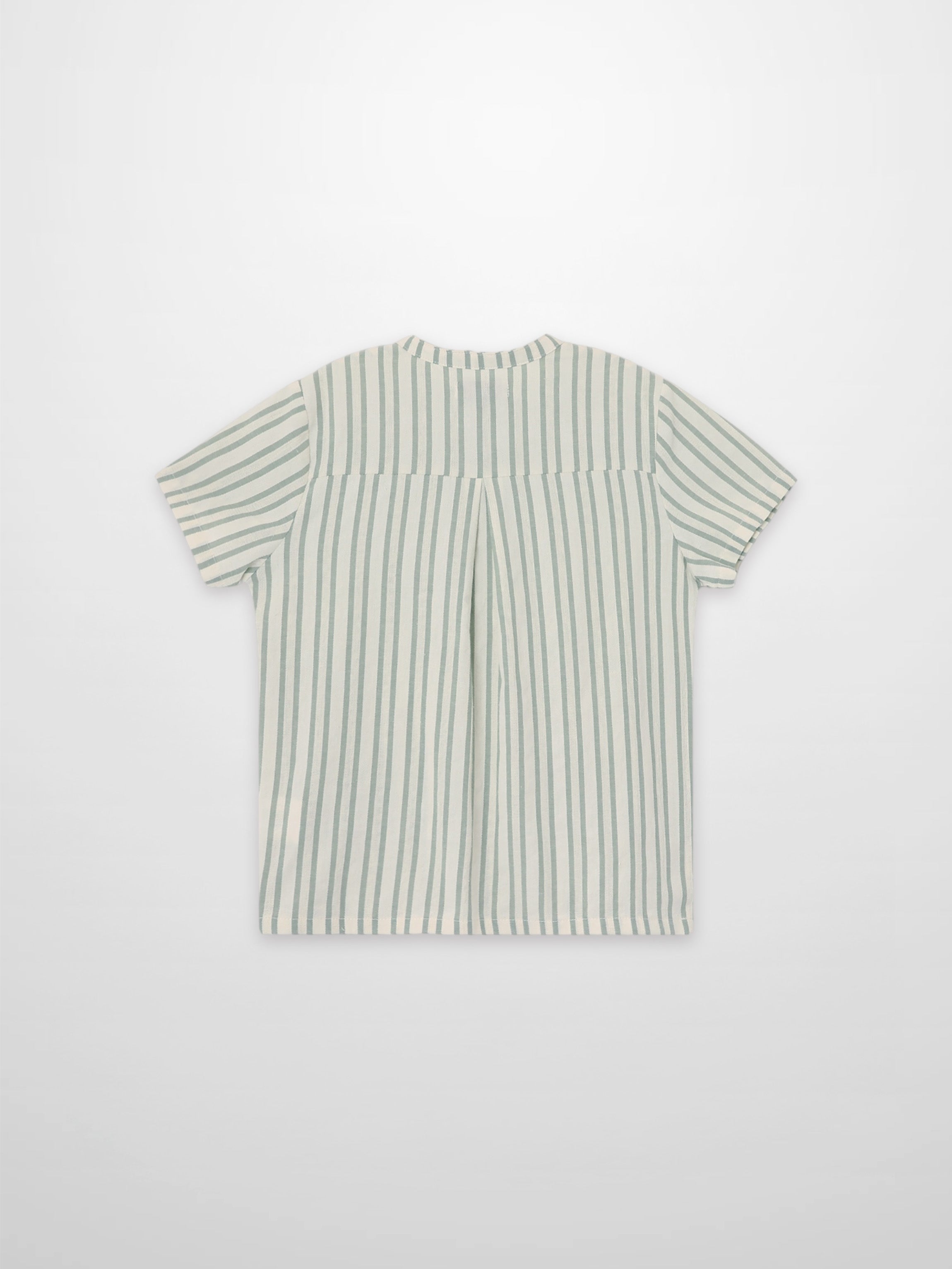Green Striped Shirt