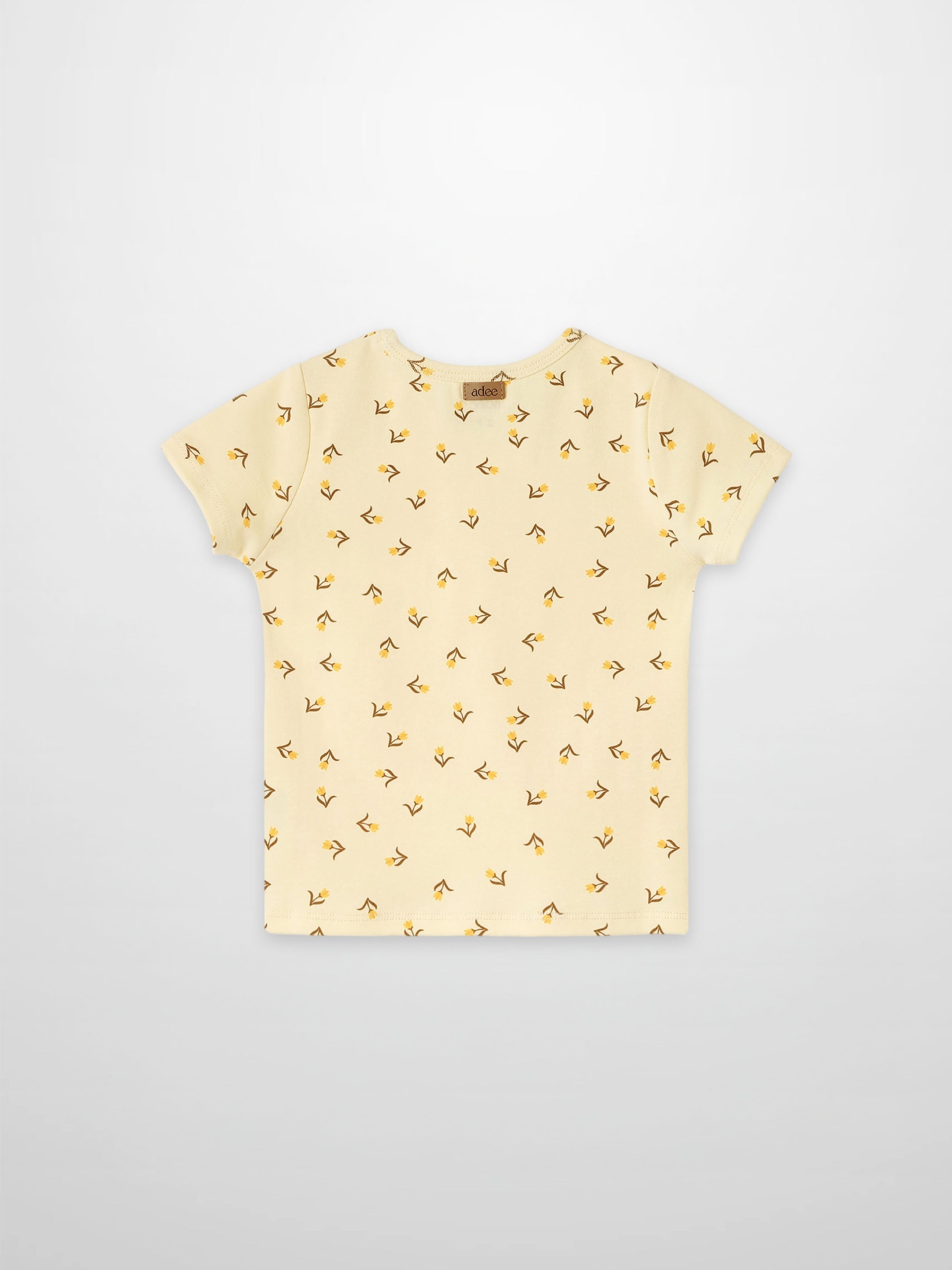 Butter Yellow Tulip T-Shirt - Short Sleeve