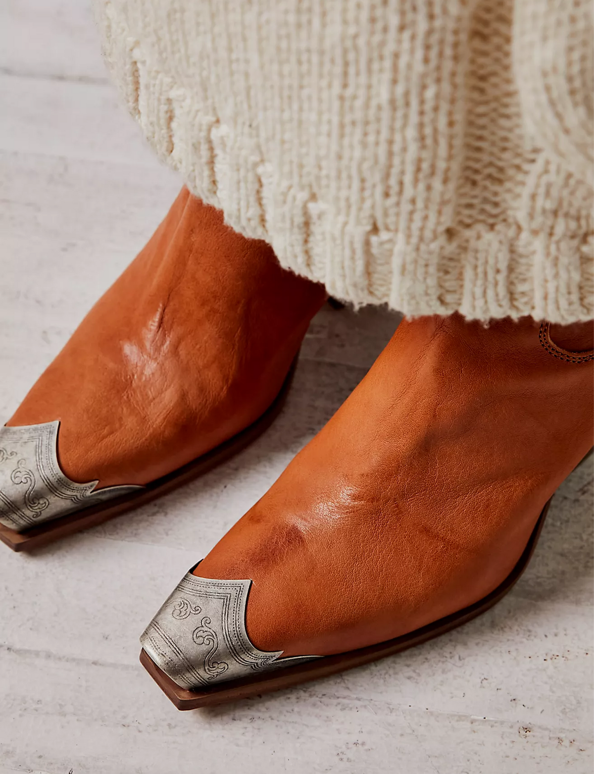 Brayden Western Boot, Tan