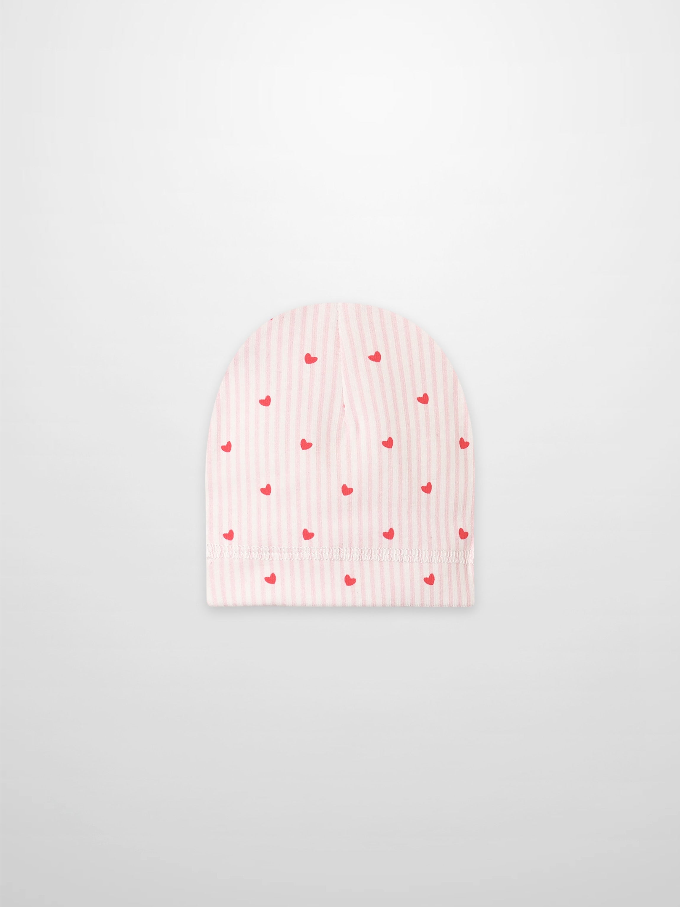 Pink Heart Hat