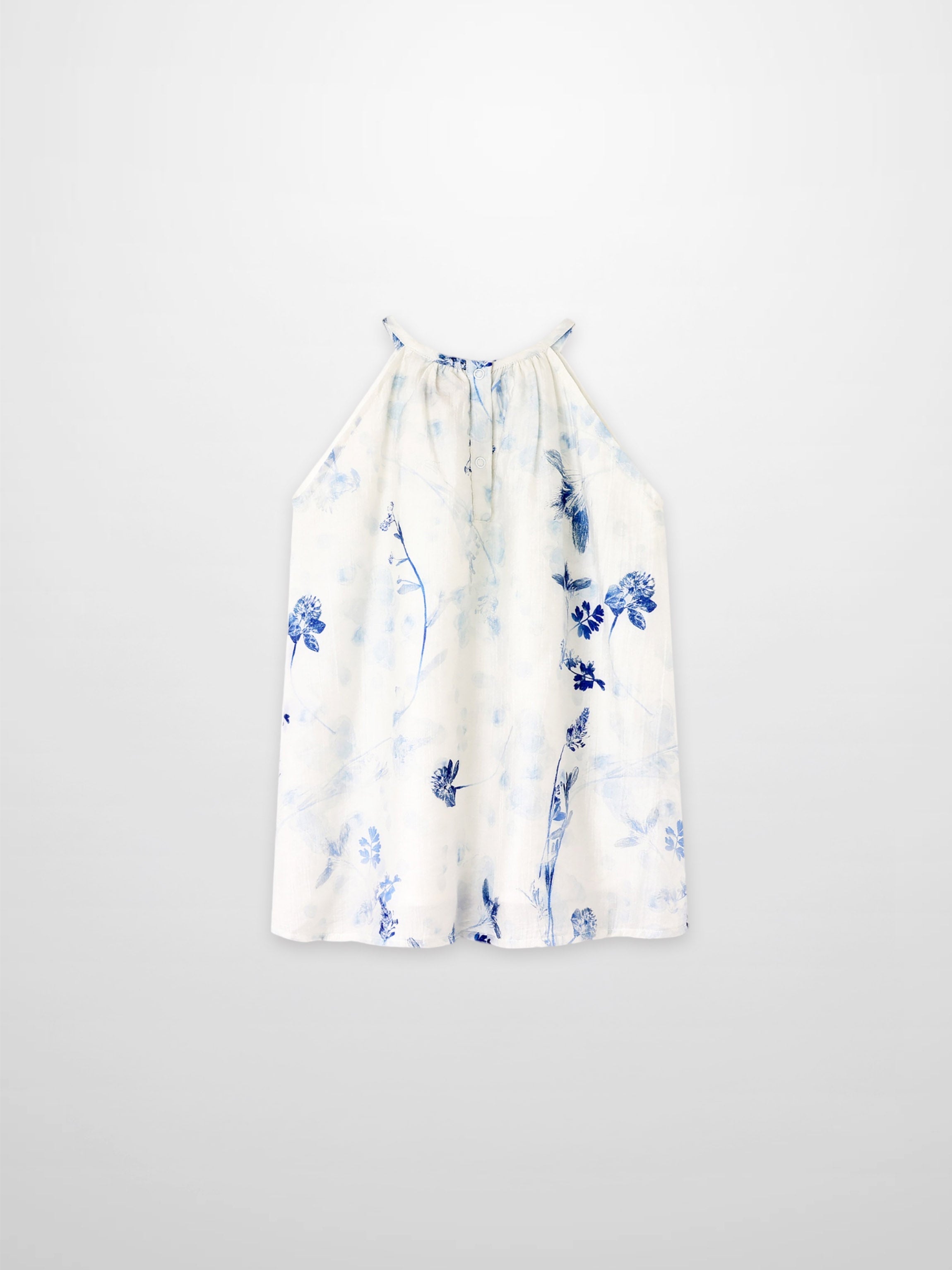 Blue Flower Jumper