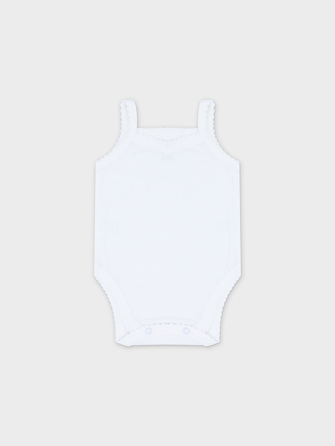 Ribbed Undershirt with Lace - 3 Pack