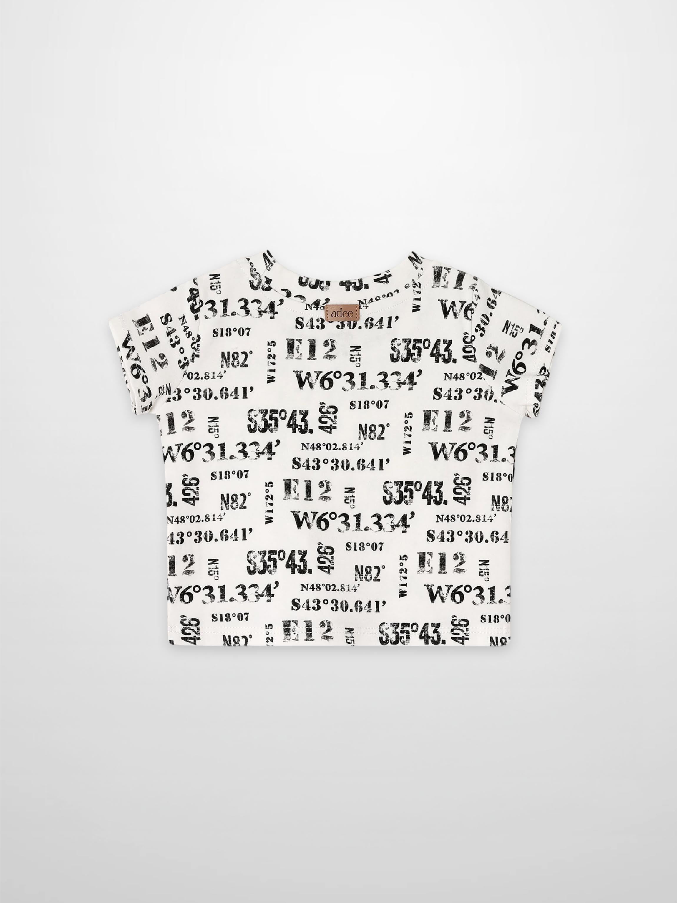Number Print T-shirt