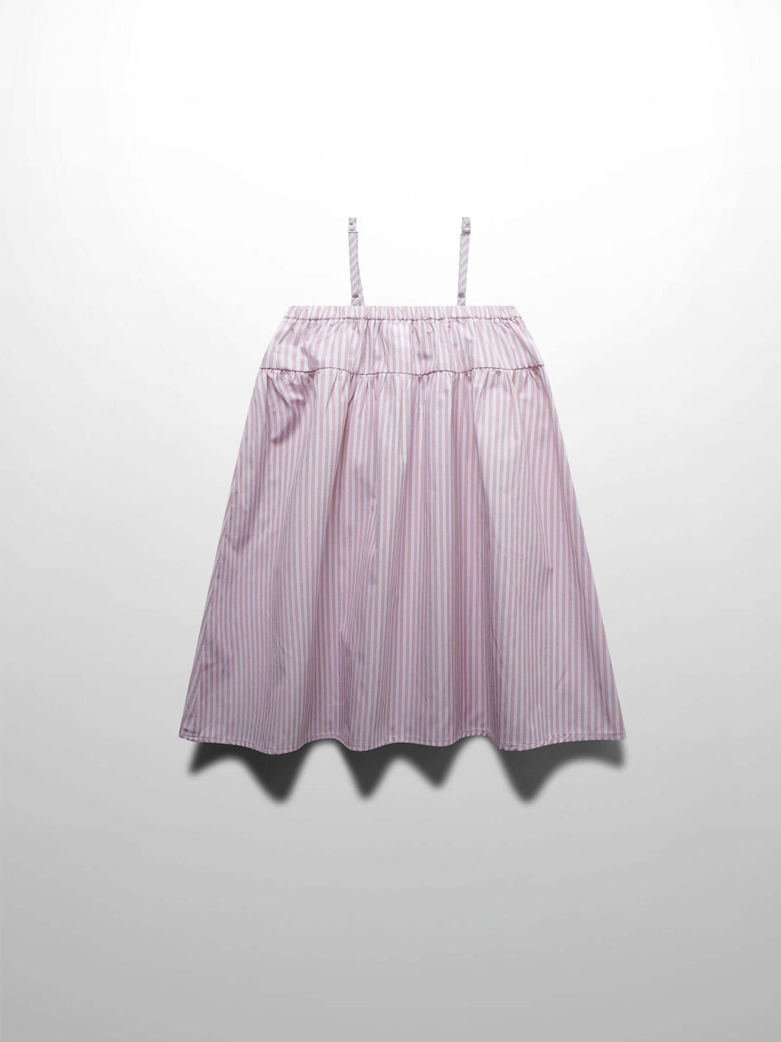 Striped Cotton Jumper-Pink