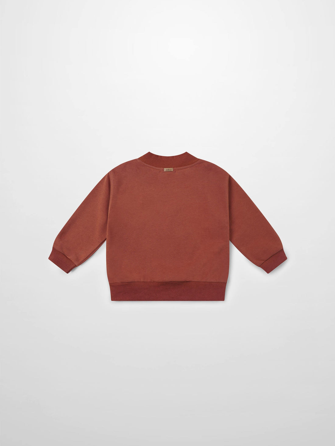Embossed Mug Sweatshirt - Rust