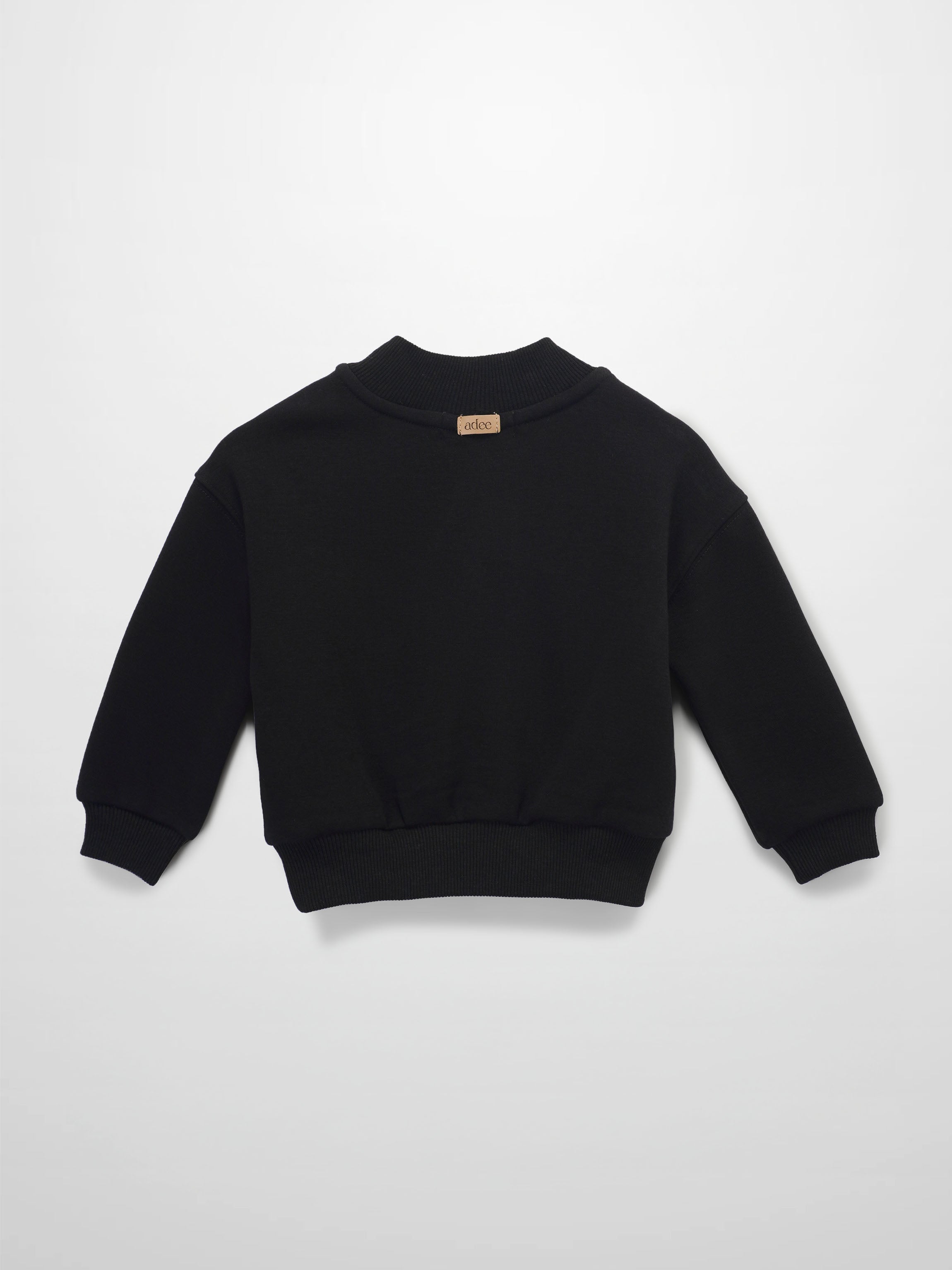 Embroidered Bunny Sweatshirt - Blue