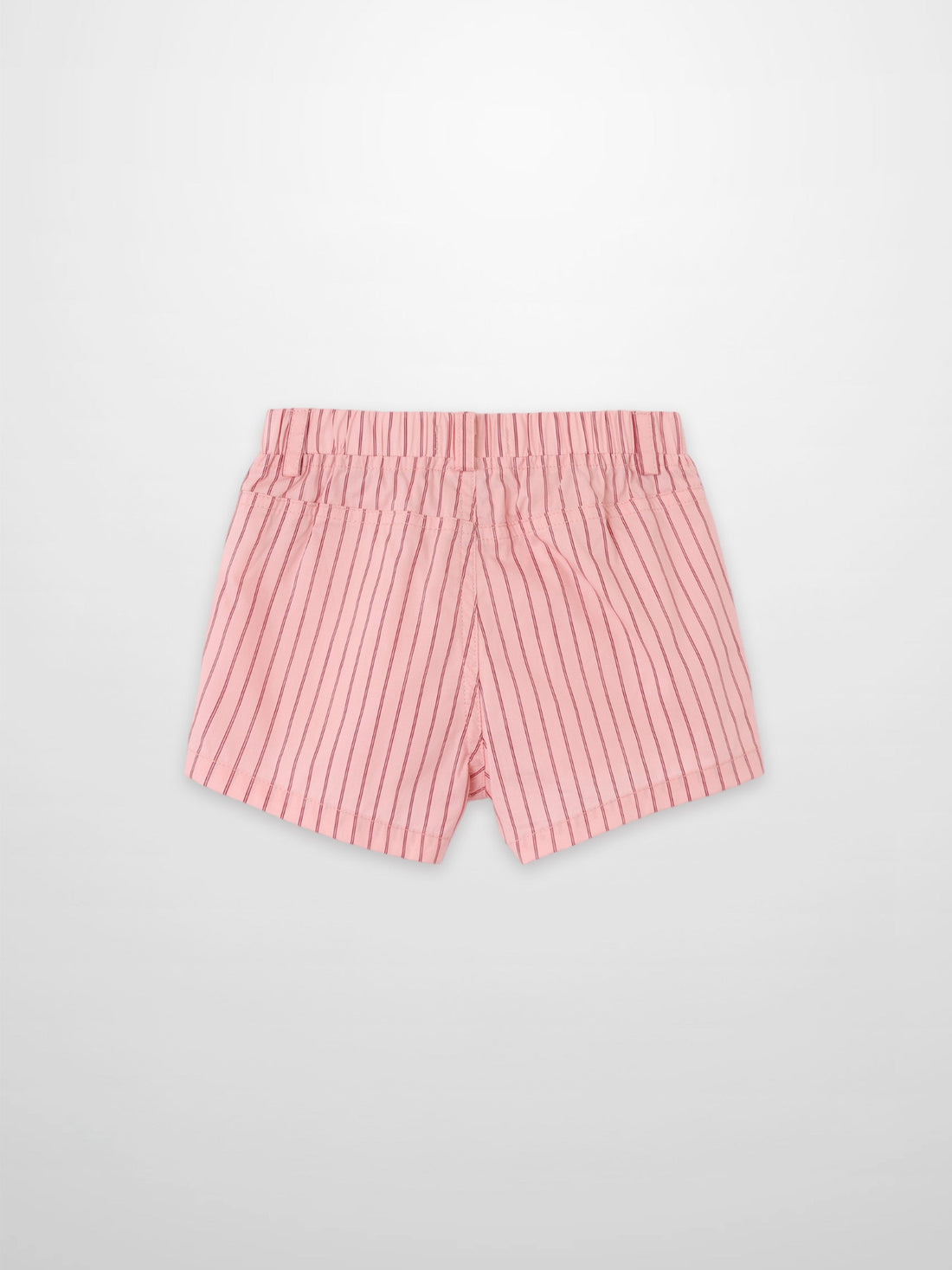 Striped Cotton Shorts - Pink