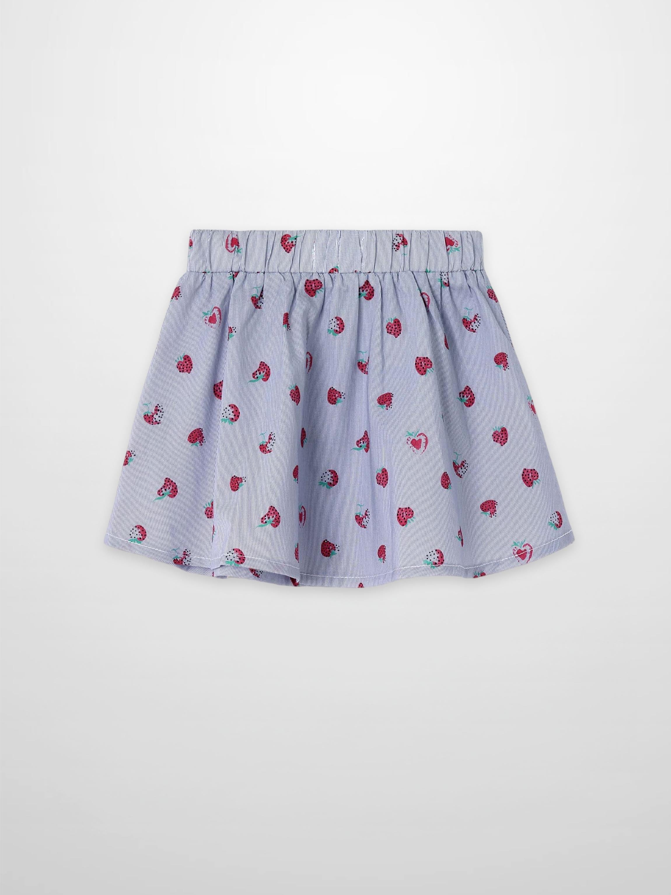 Strawberry Print Skirt