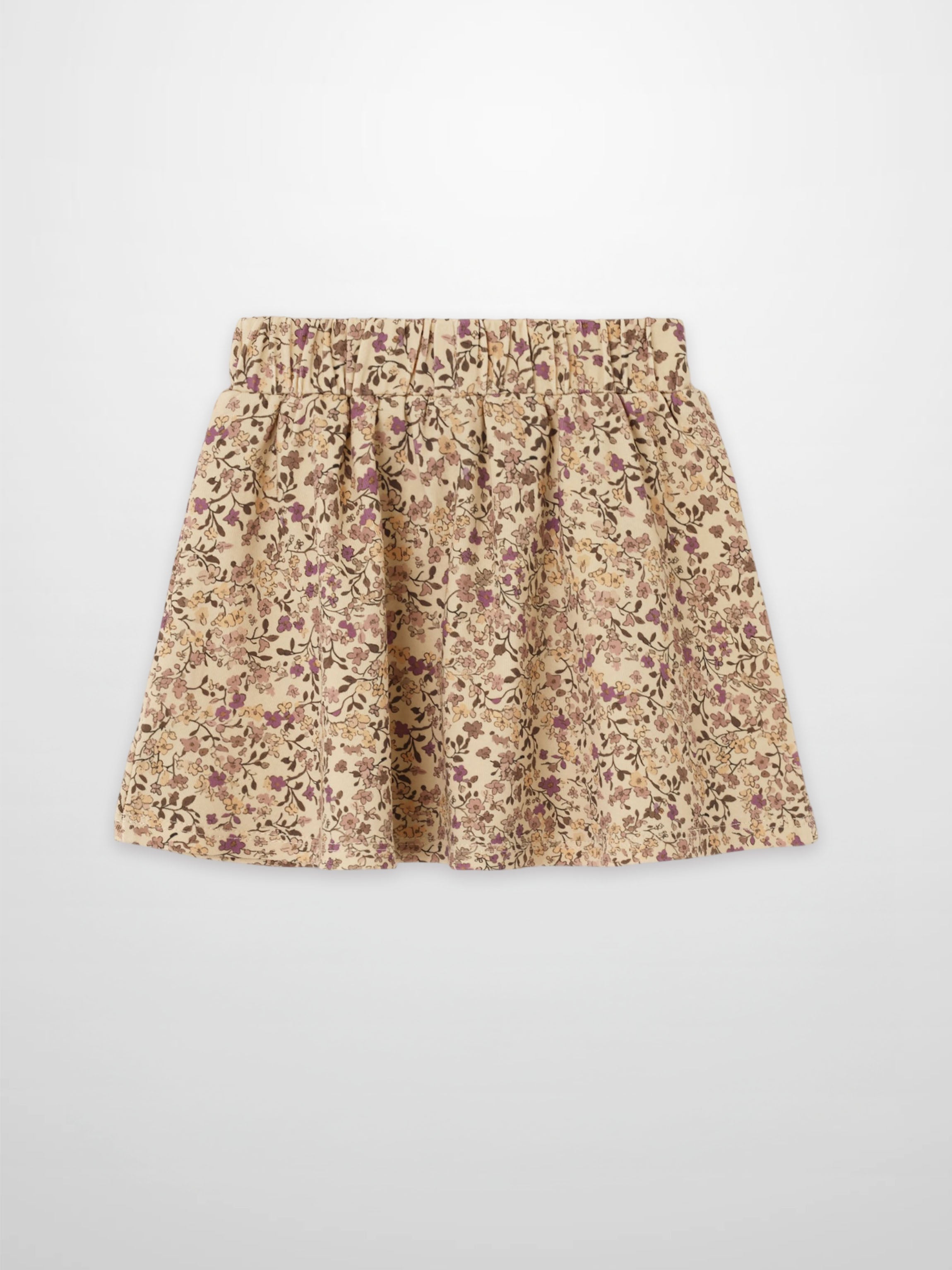Purple Flower Skirt
