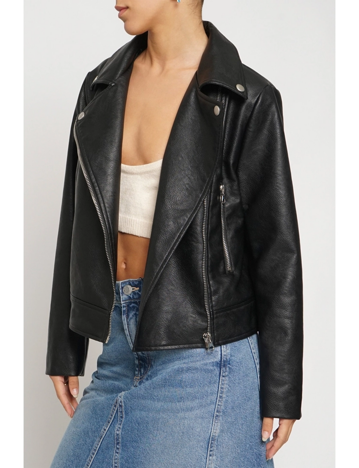 Moto Jacket, Black