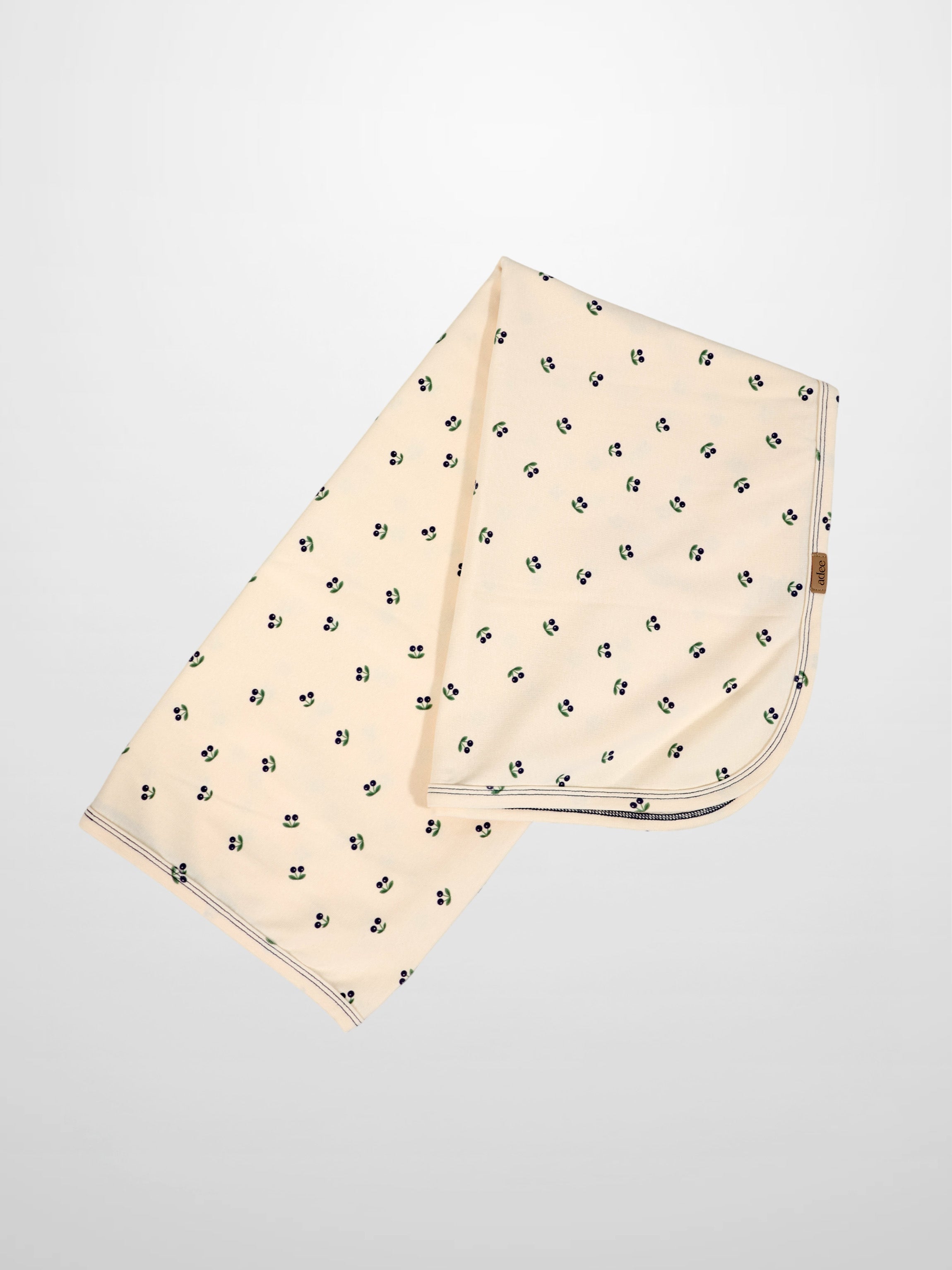Blue Cherry Blanket