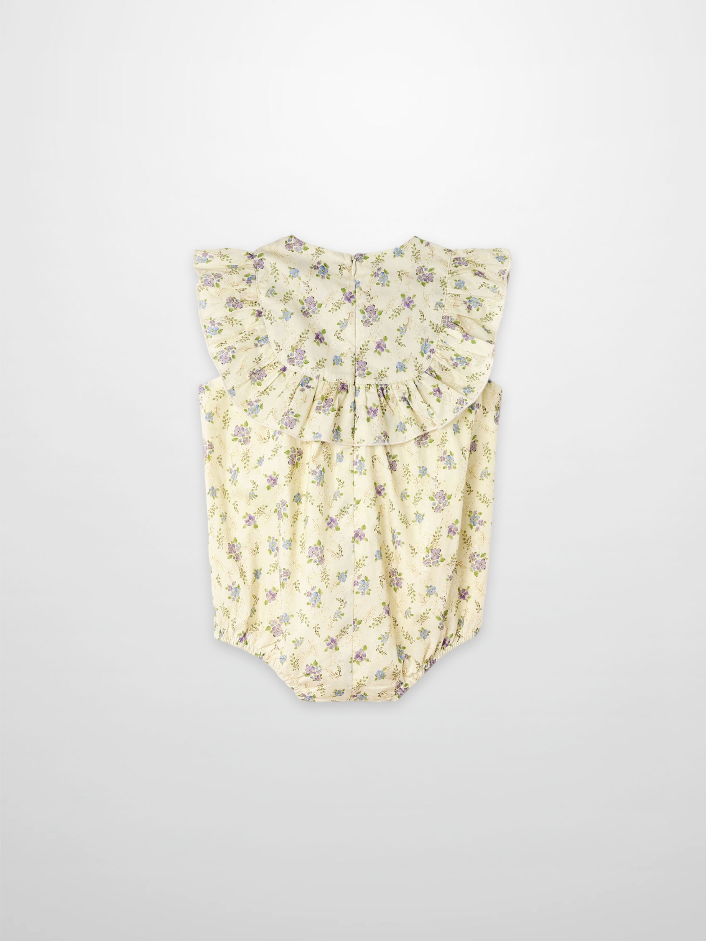 Ivory Flower Romper
