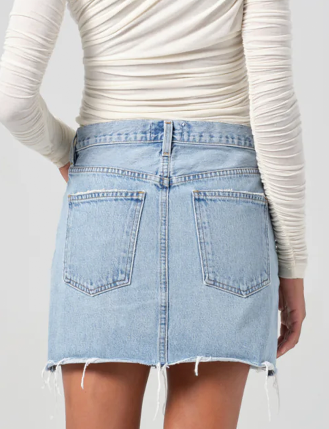 V-Waist Mini Skirt, Force