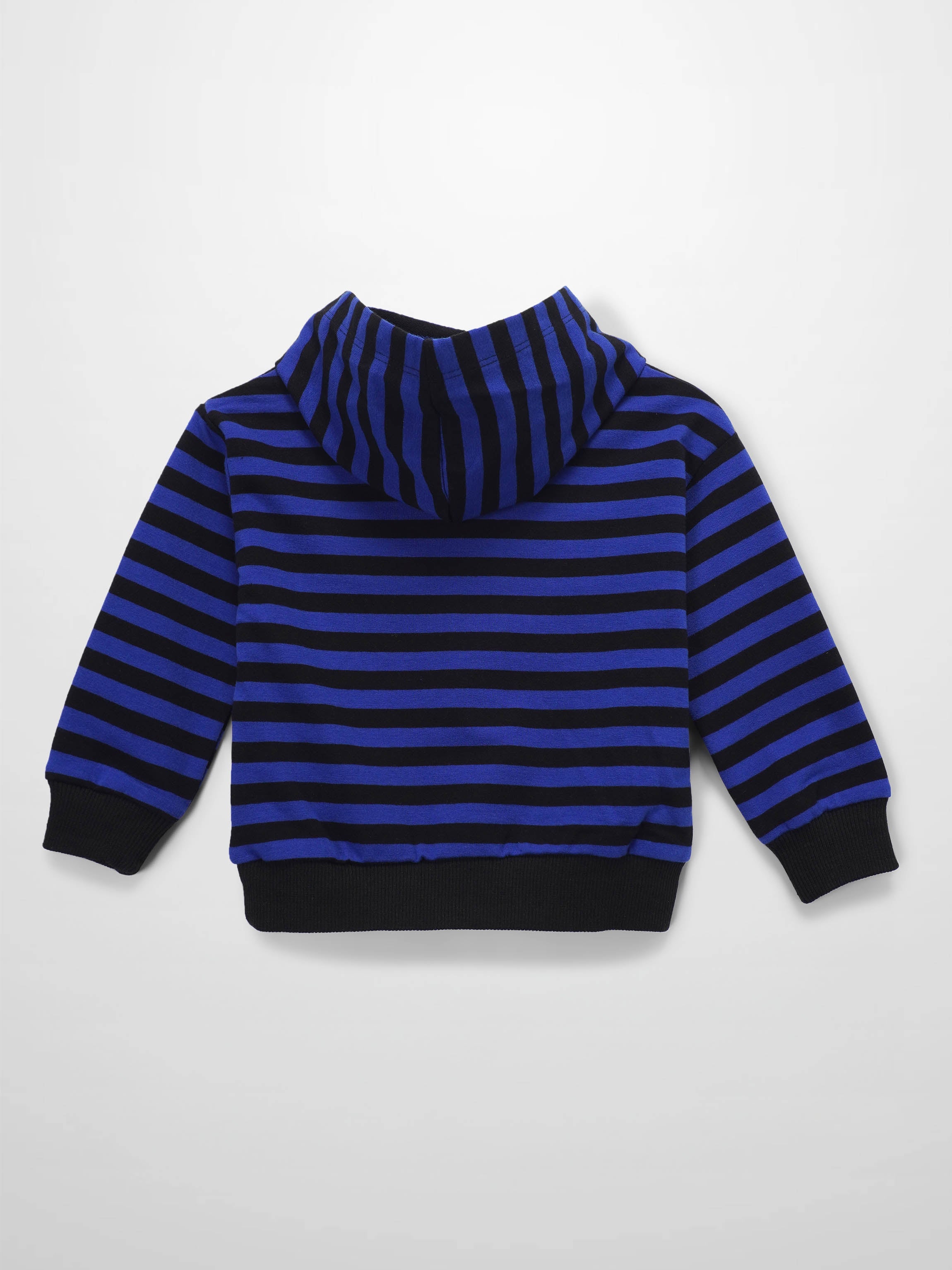 Striped Sweatshirt - Blue & Black