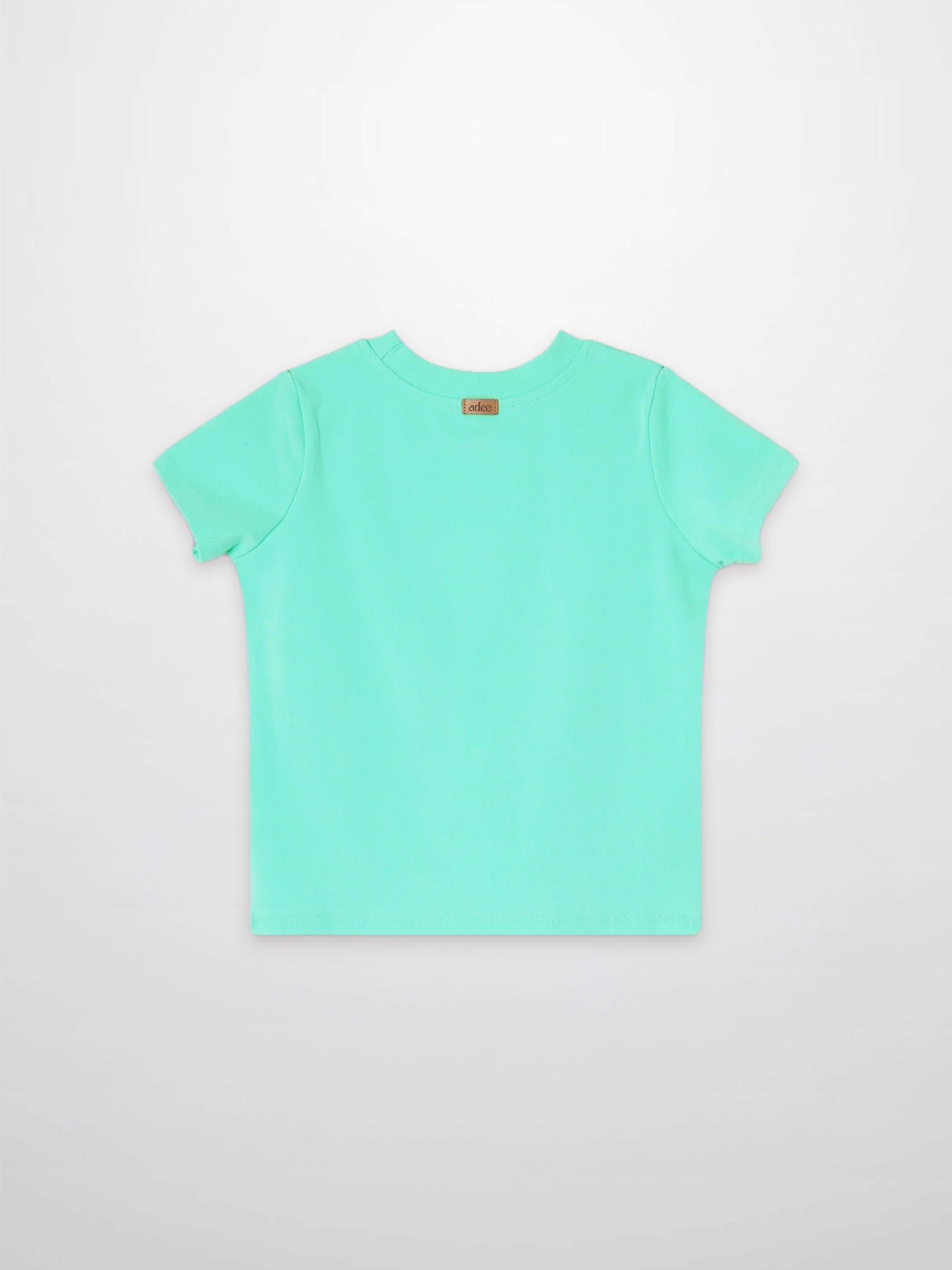 Thin Ribbed T-Shirt - Mint Green