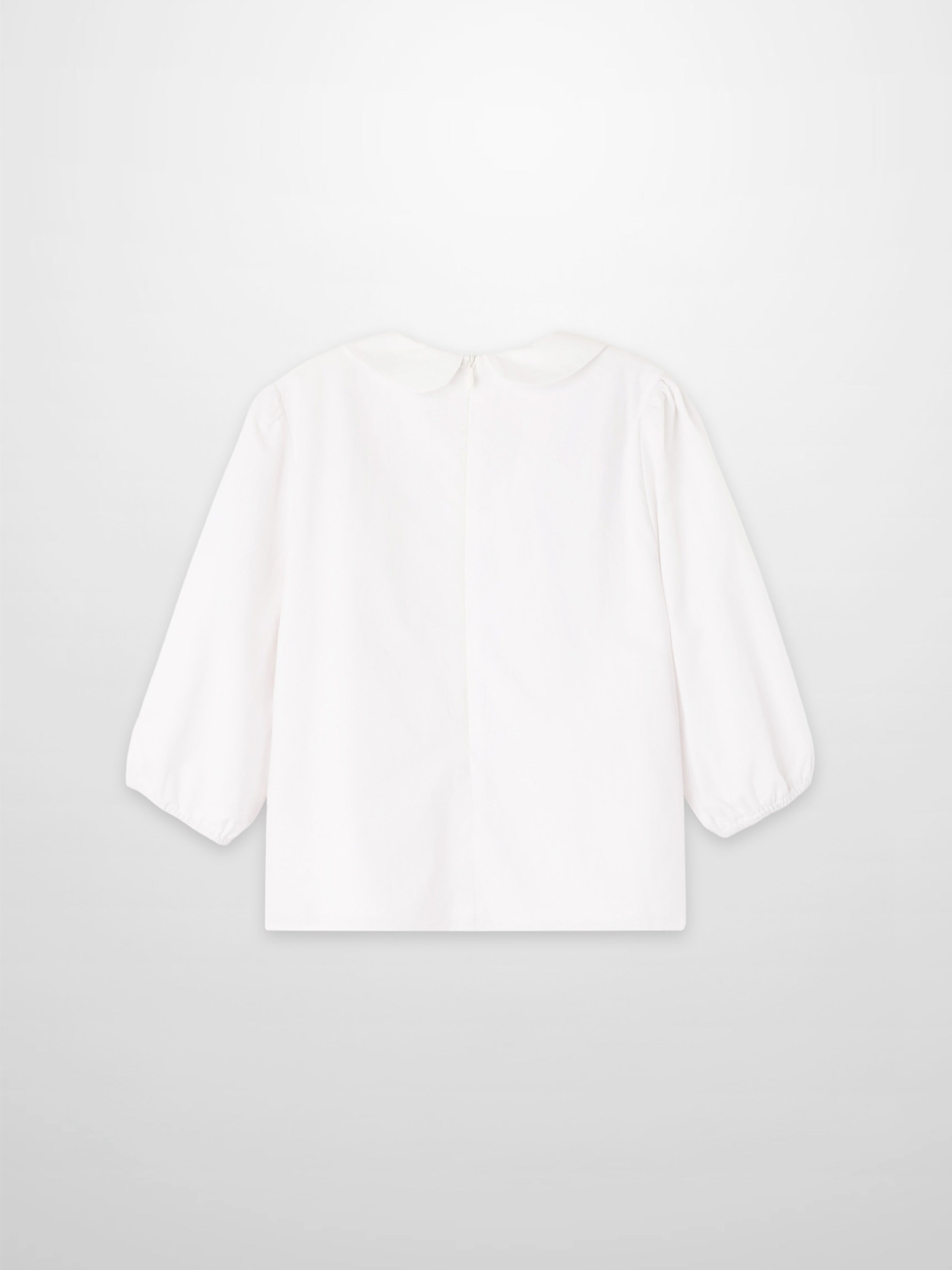 Embroidered Flower Shirt