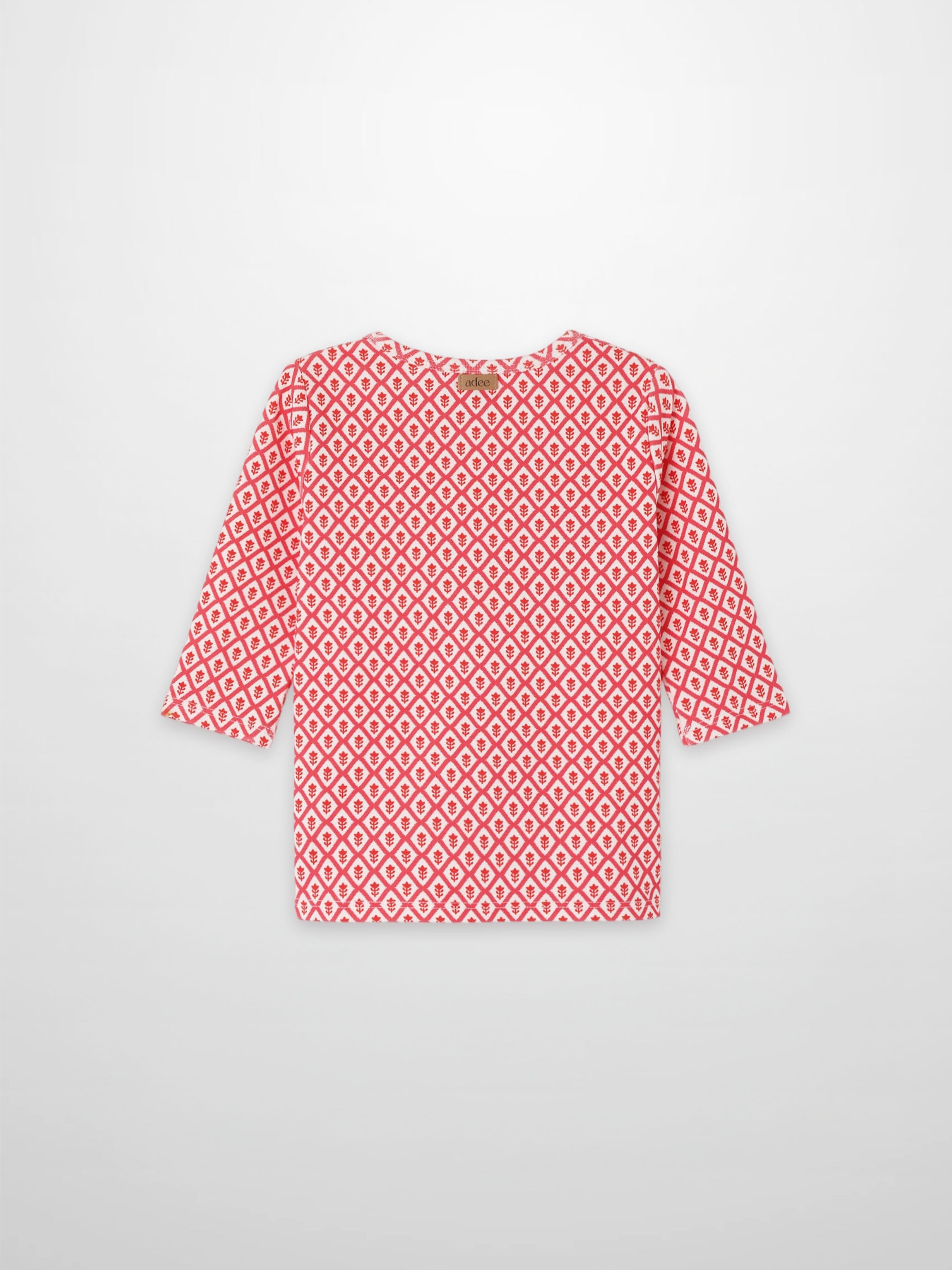 Diamond Flower T-Shirt - 3/4 Sleeve