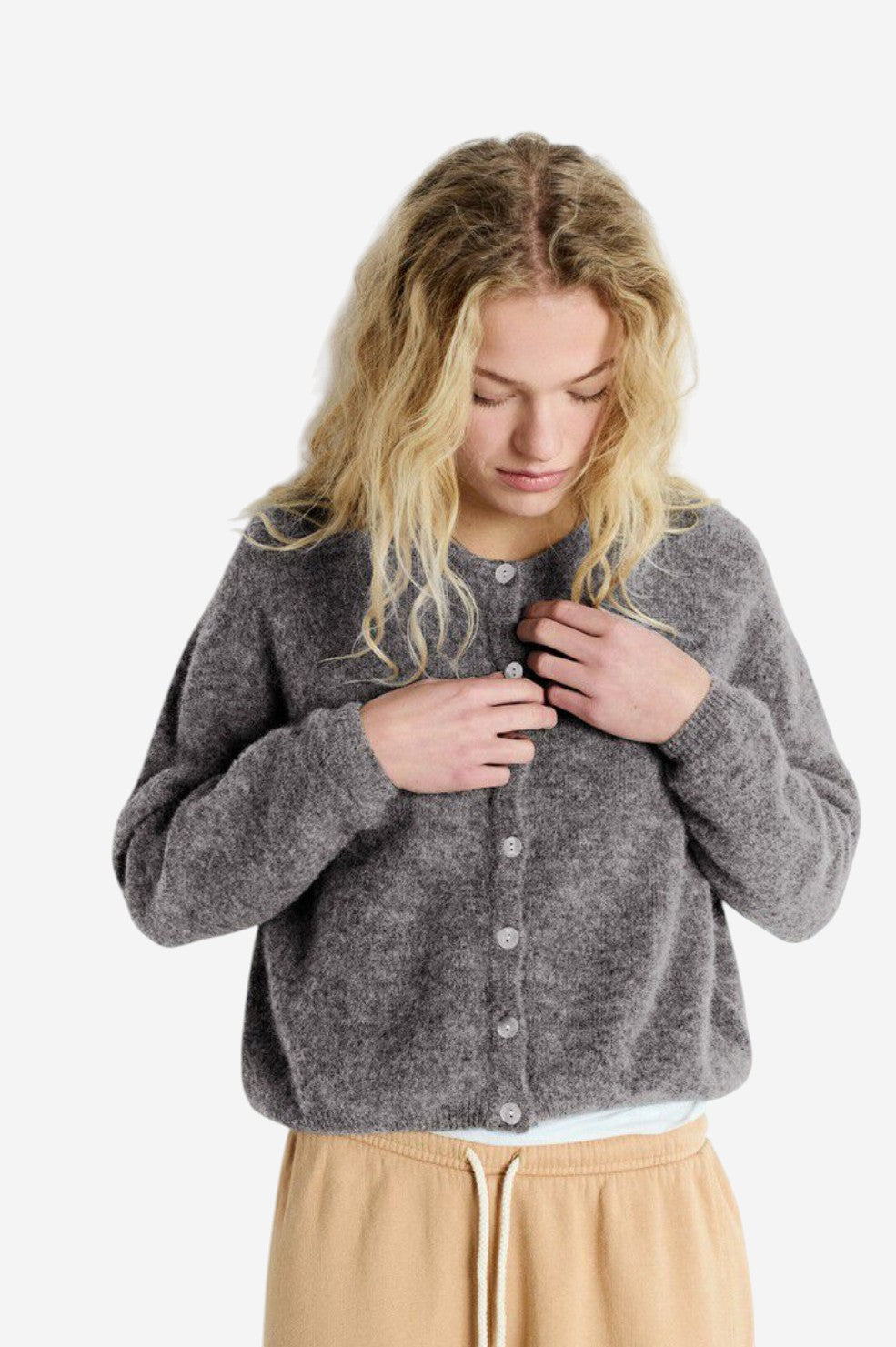Vitow Cardigan - Steel