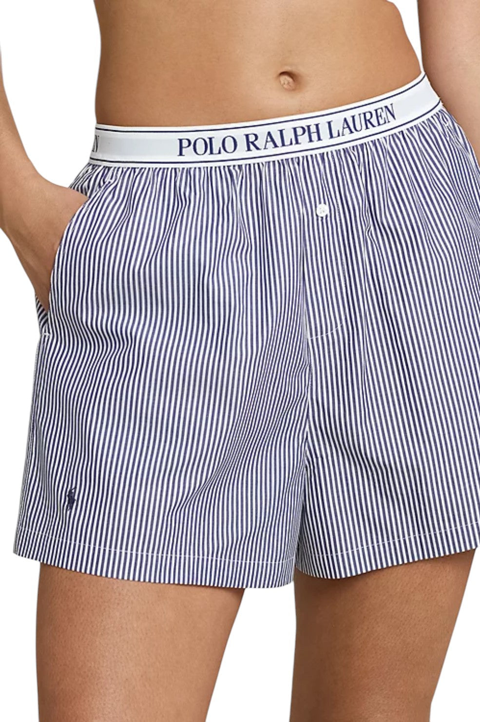 Sleep Boxer with Logo - Stripe