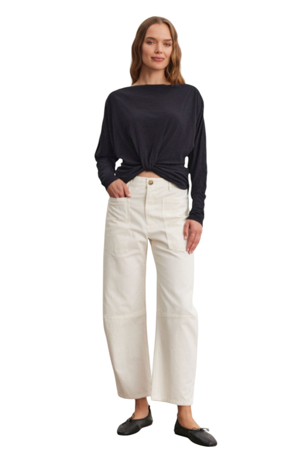 Brylie Pant - Ivory