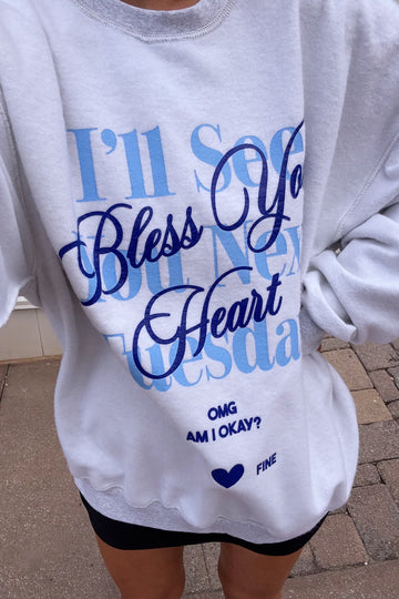 Bless Your Heart Inside Out Sweatshirt
