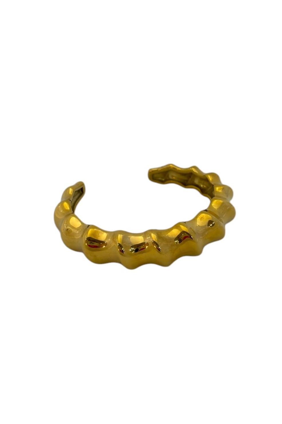Bone Cuff Bracelet - Gold