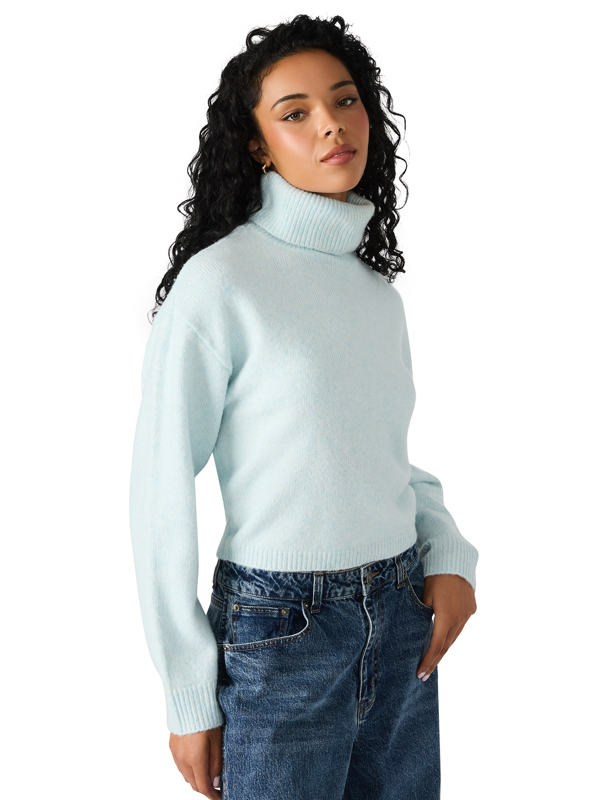 Raegann Sweater, Powder Blue