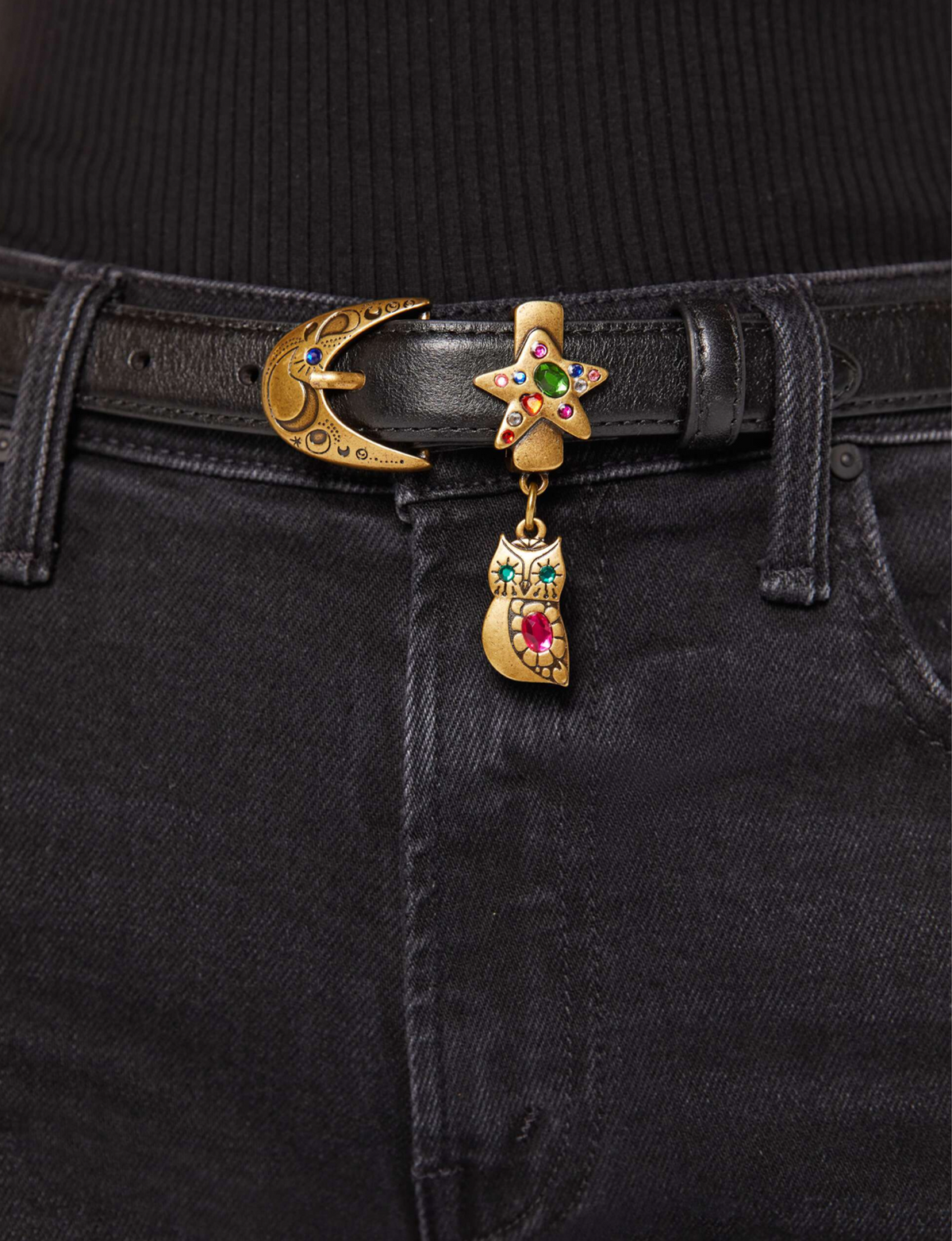 Charm School Belt, Black