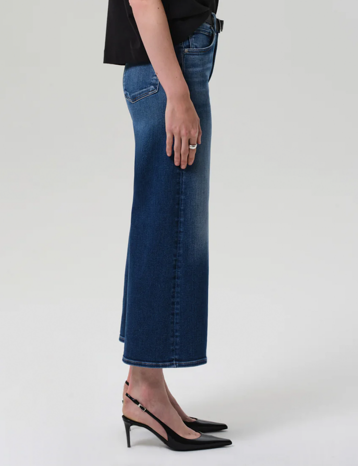 Lyra Cropped Wide Leg, Augusta