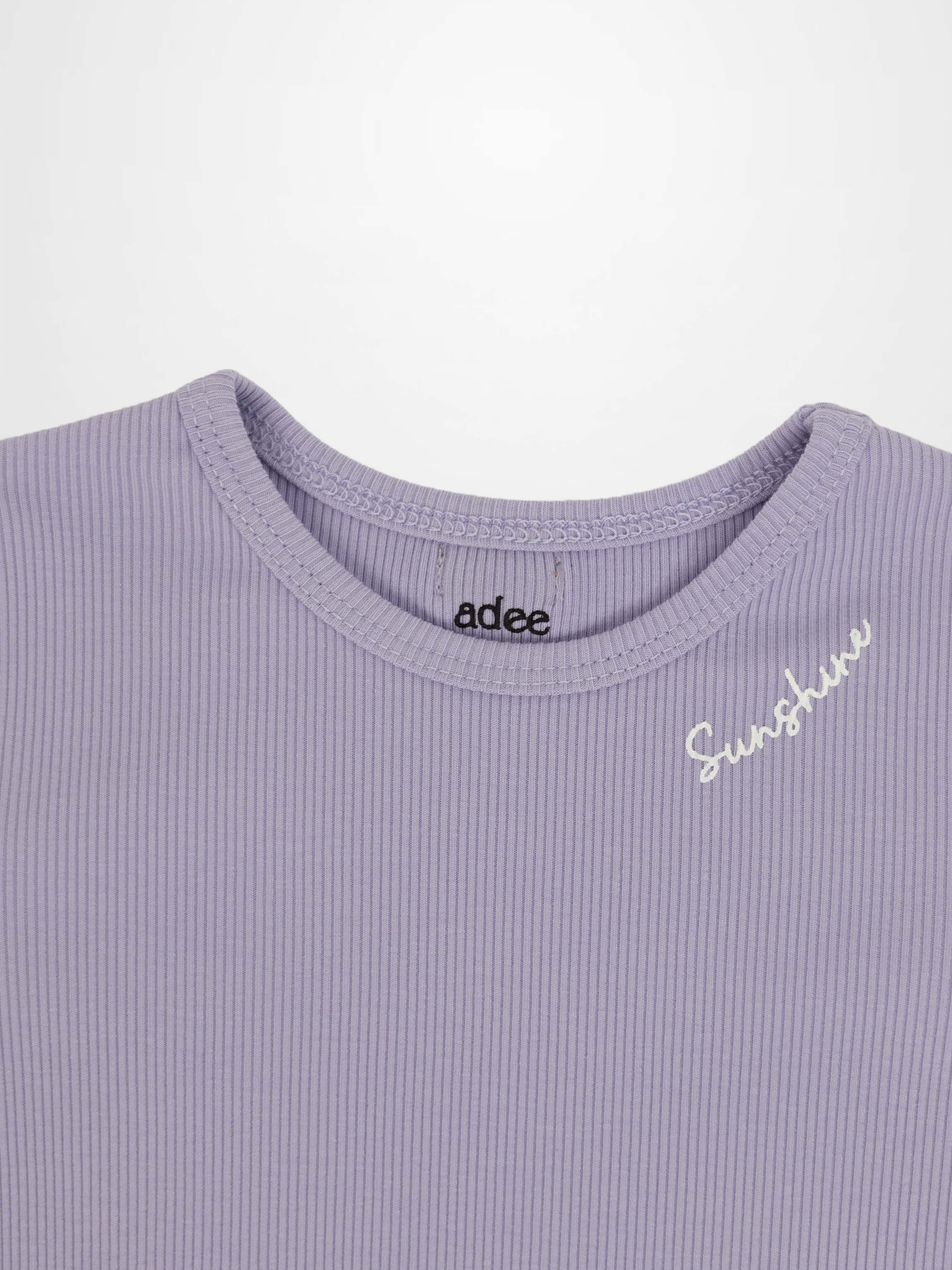 3/4 Sleeve T-shirt - Lavender