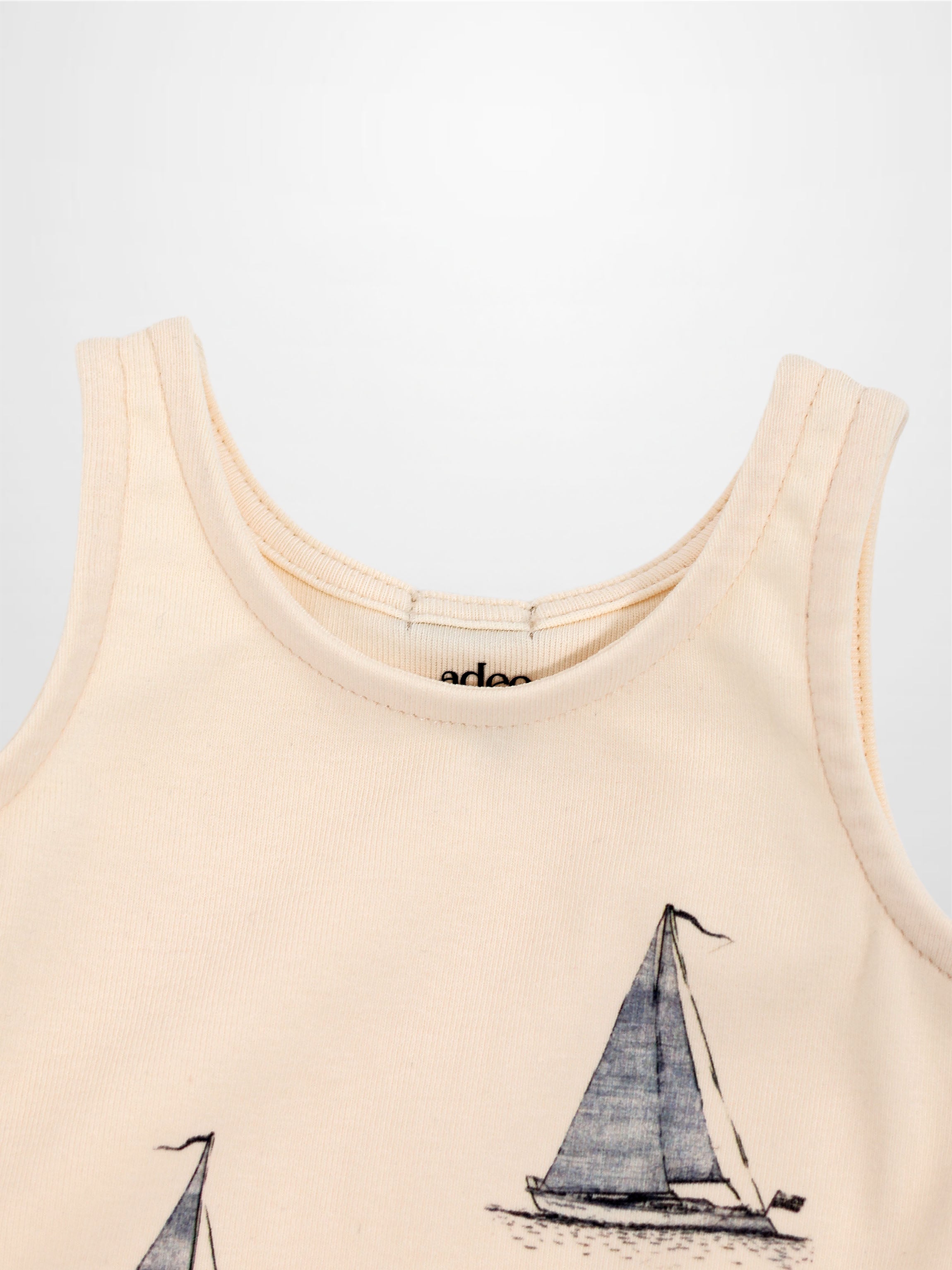 Sail Boat Romper
