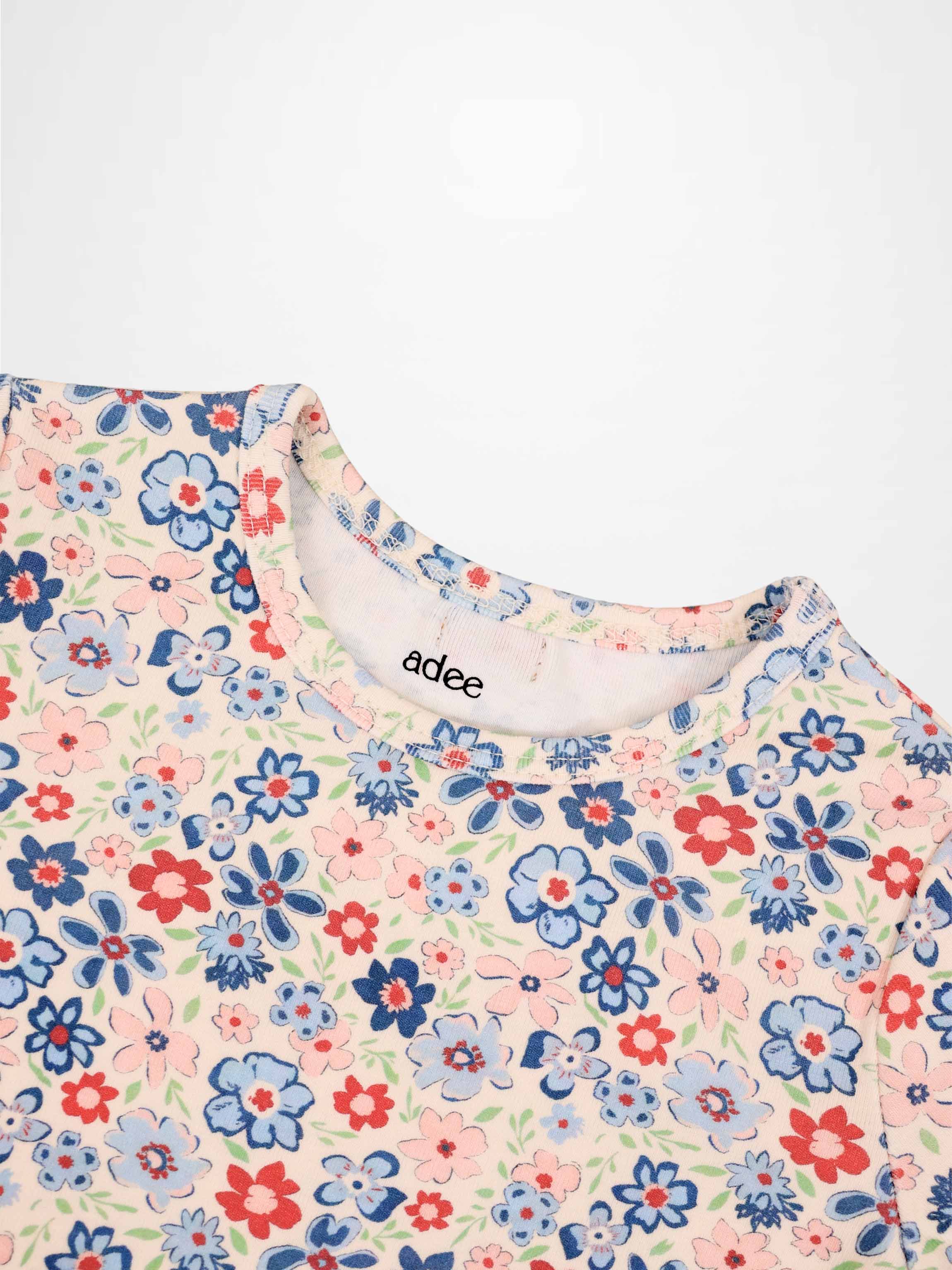 Garden Flower Short Sleeve Shirt