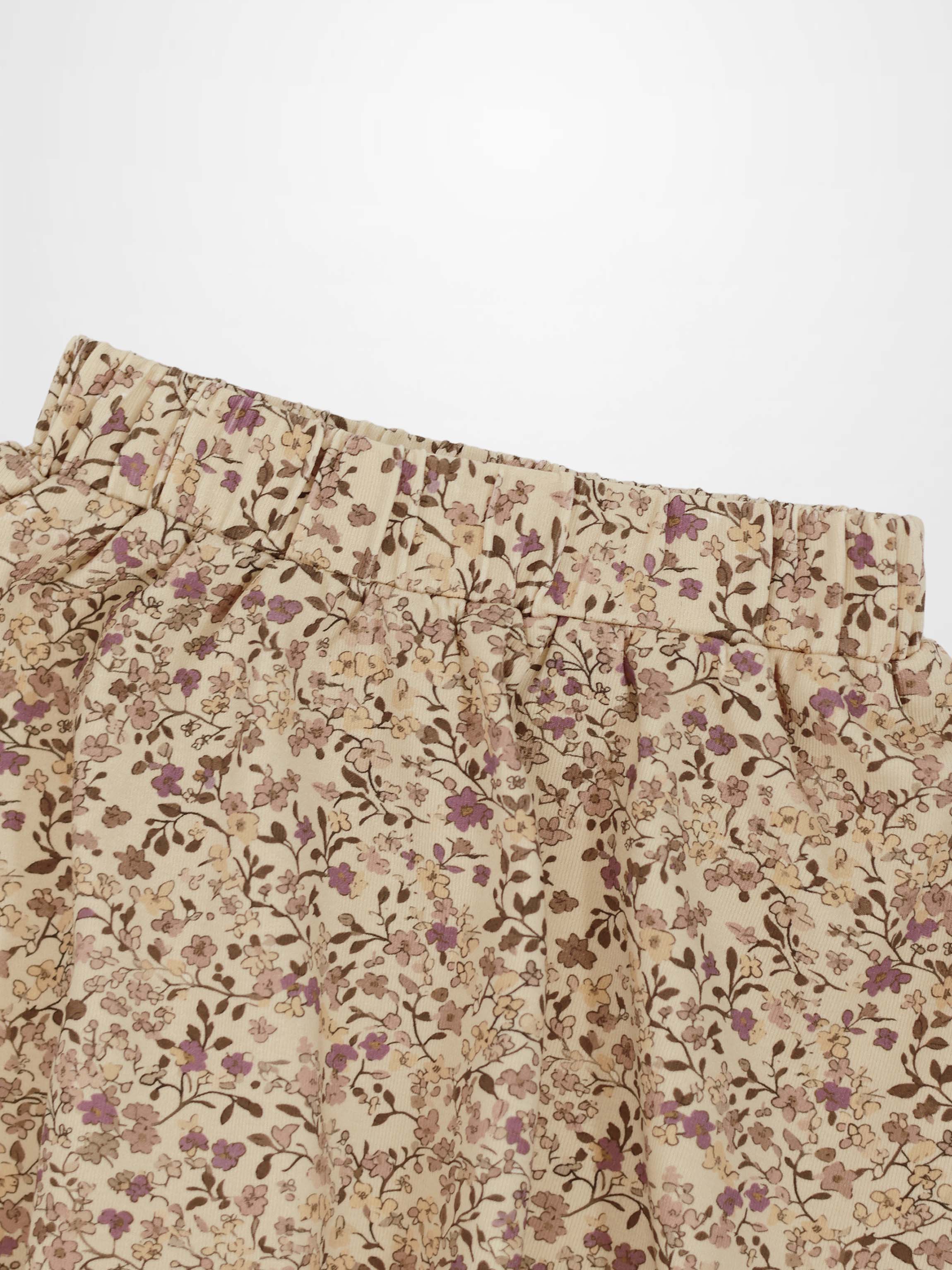Purple Flower Skirt