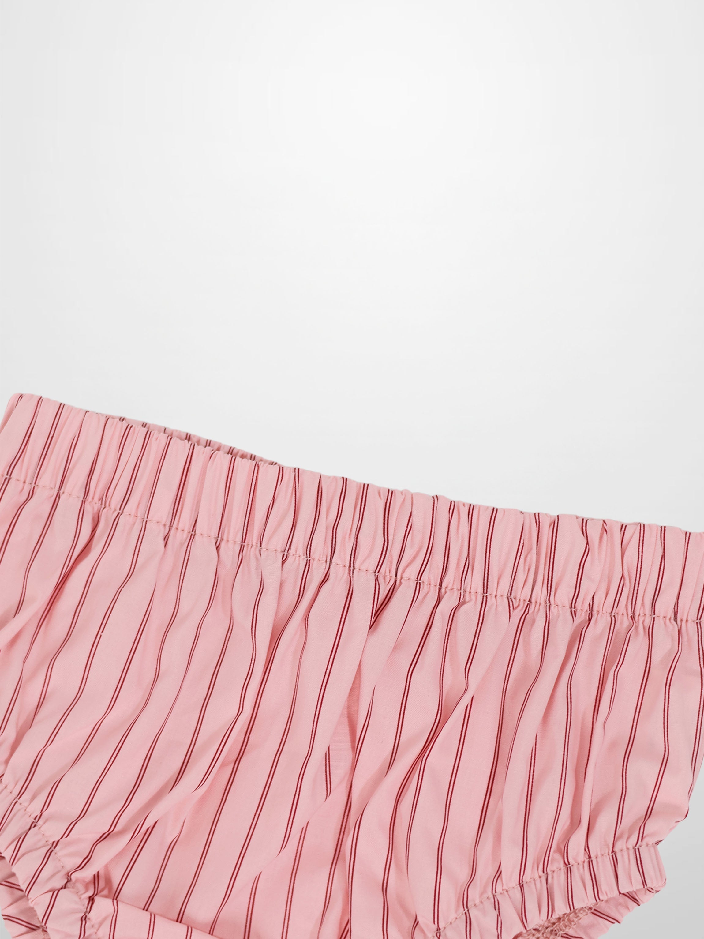 Striped Cotton Bloomers - Pink