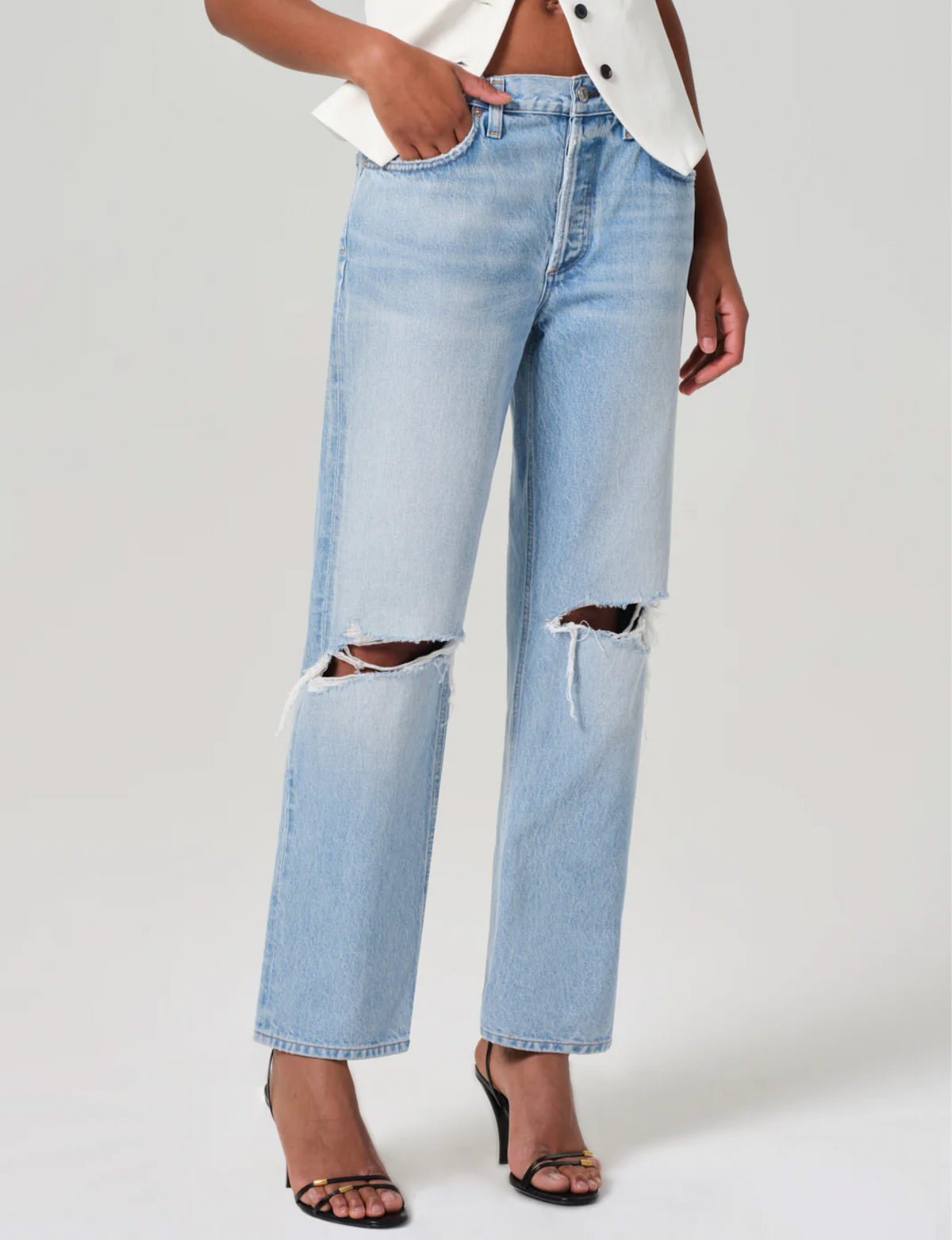 Neve Low Slung Relaxed Jean, Pagoda
