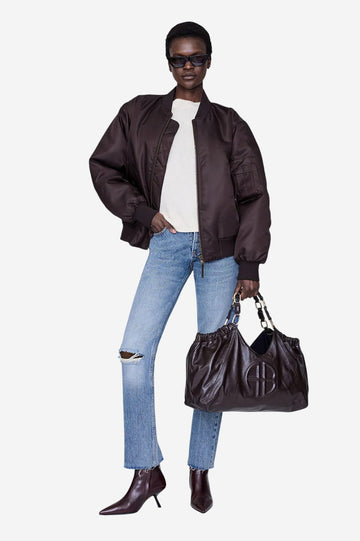 Leon Bomber - Deep Brown