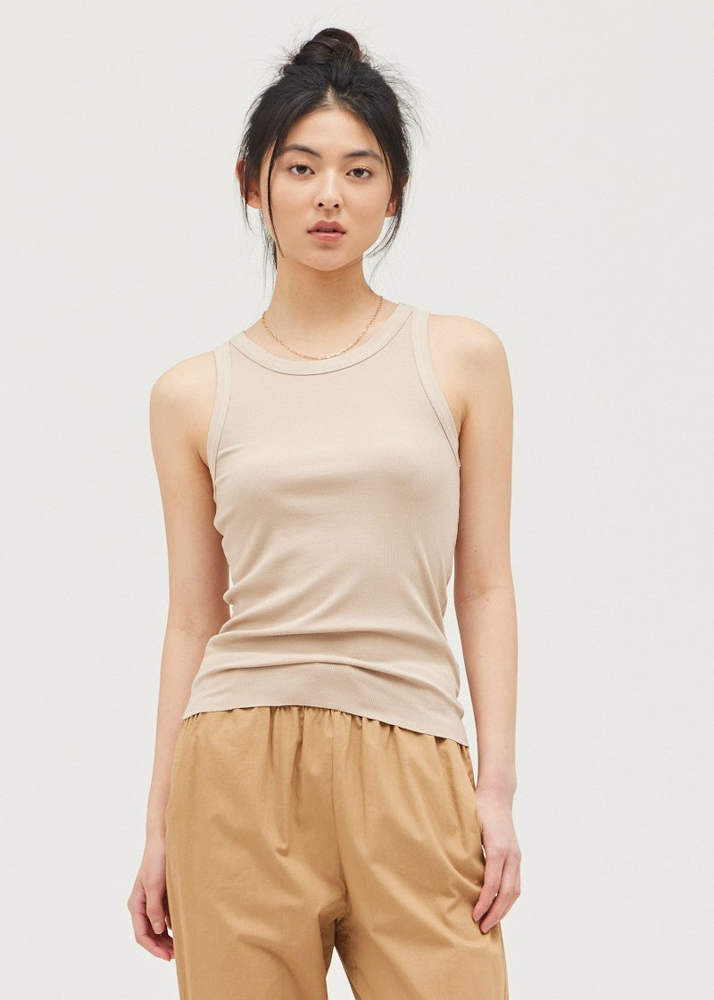 DAISY RIBBED TANK TOP