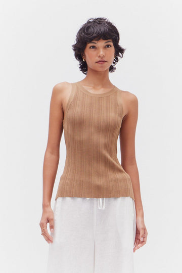 LUCY VARIED RIBBED TANK TOP