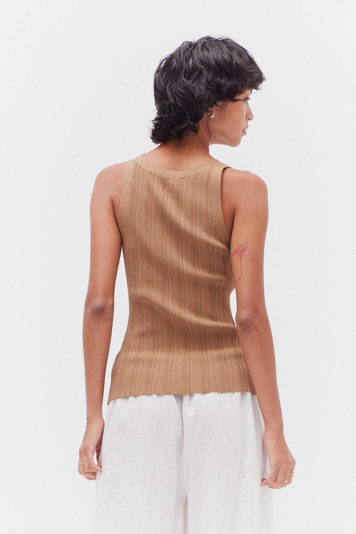 LUCY VARIED RIBBED TANK TOP