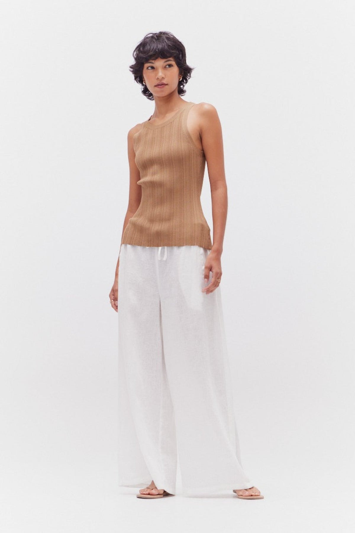 LUCY VARIED RIBBED TANK TOP